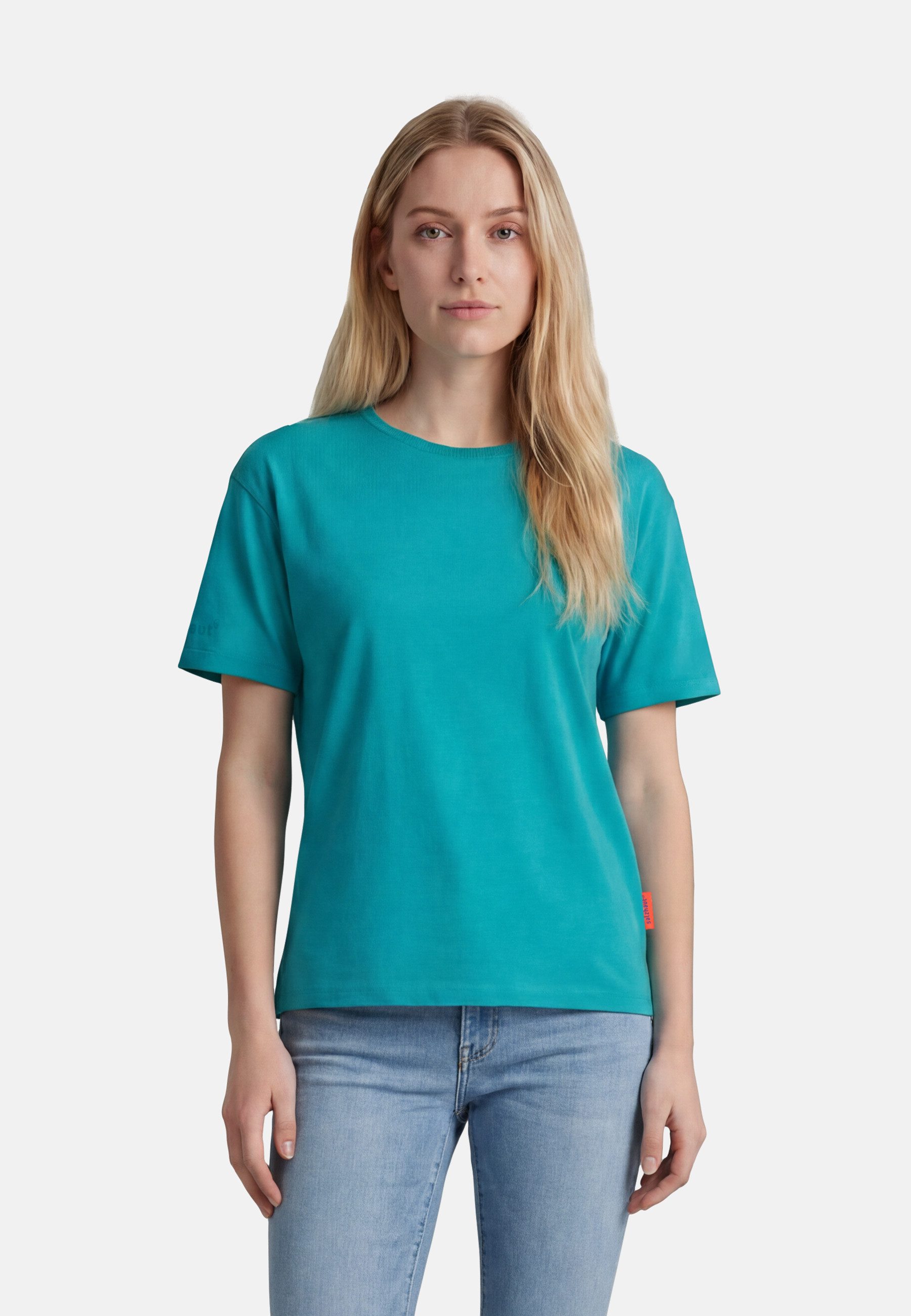 salzhaut T-Shirt AMUSEERN Damen Relaxed-Fit salzhaut T-Shirt – bequeme Qualität und nordisch klares Design