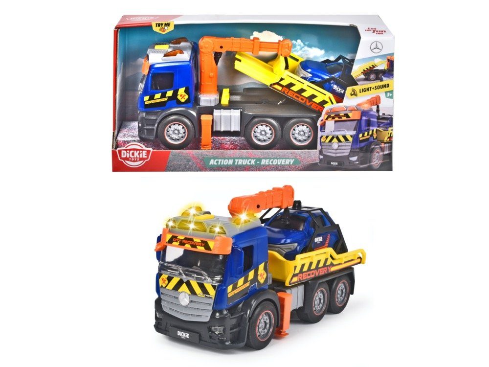 Dickie Toys Spielzeug-Abschlepper »Dickie Spielfahrzeug Abschleppwagen Go  Real / City Action Truck - Recovery 203745016«