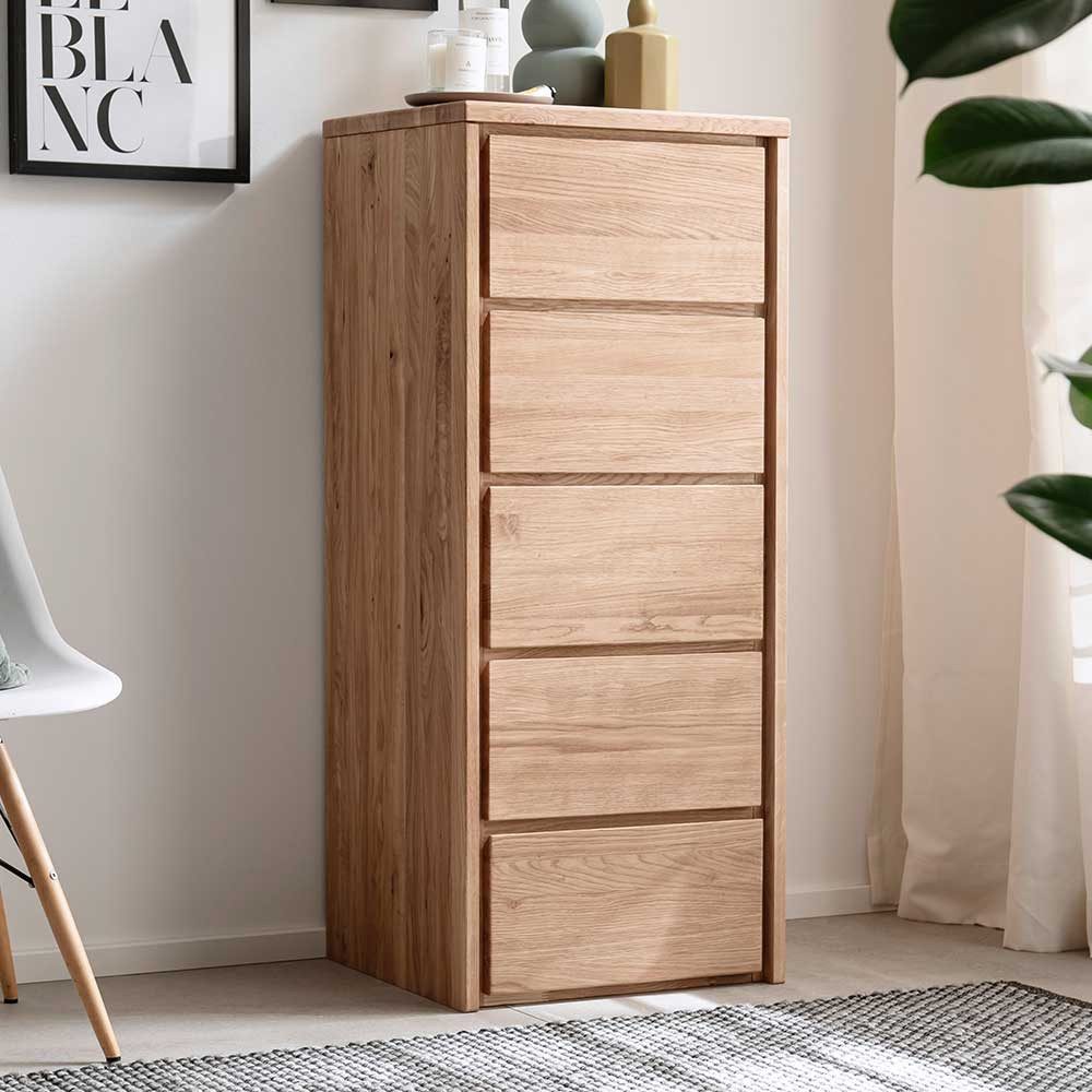 Pharao24 Hochkommode Apulca, aus Massivholz