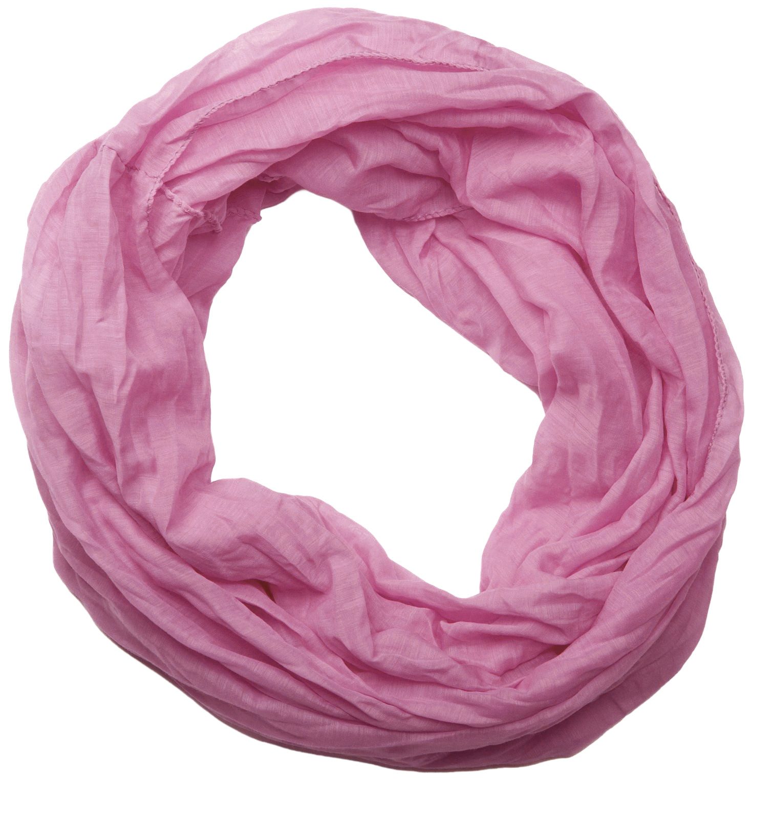 styleBREAKER Loop Seidiger unifarbener Loop, (1-St)