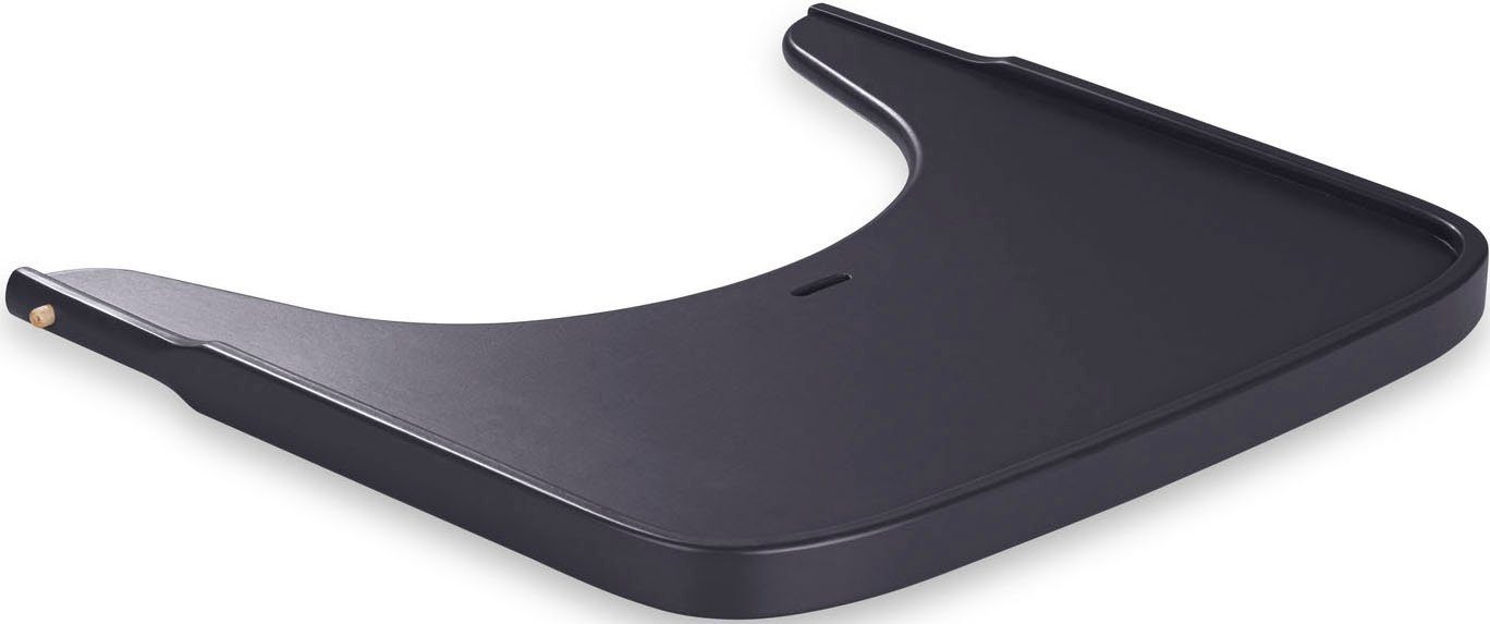 Hauck Hochstuhltablett Alpha Wooden Tray Essbrett, Dark Grey, Holz, FSC® - günstig online kaufen