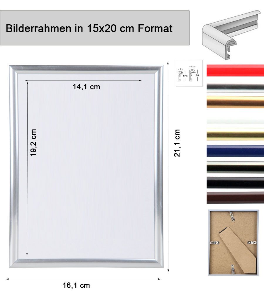 IDEAL TREND Bilderrahmen New Lifestyle Kunststoff Bilderrahmen Kunststoffra günstig online kaufen