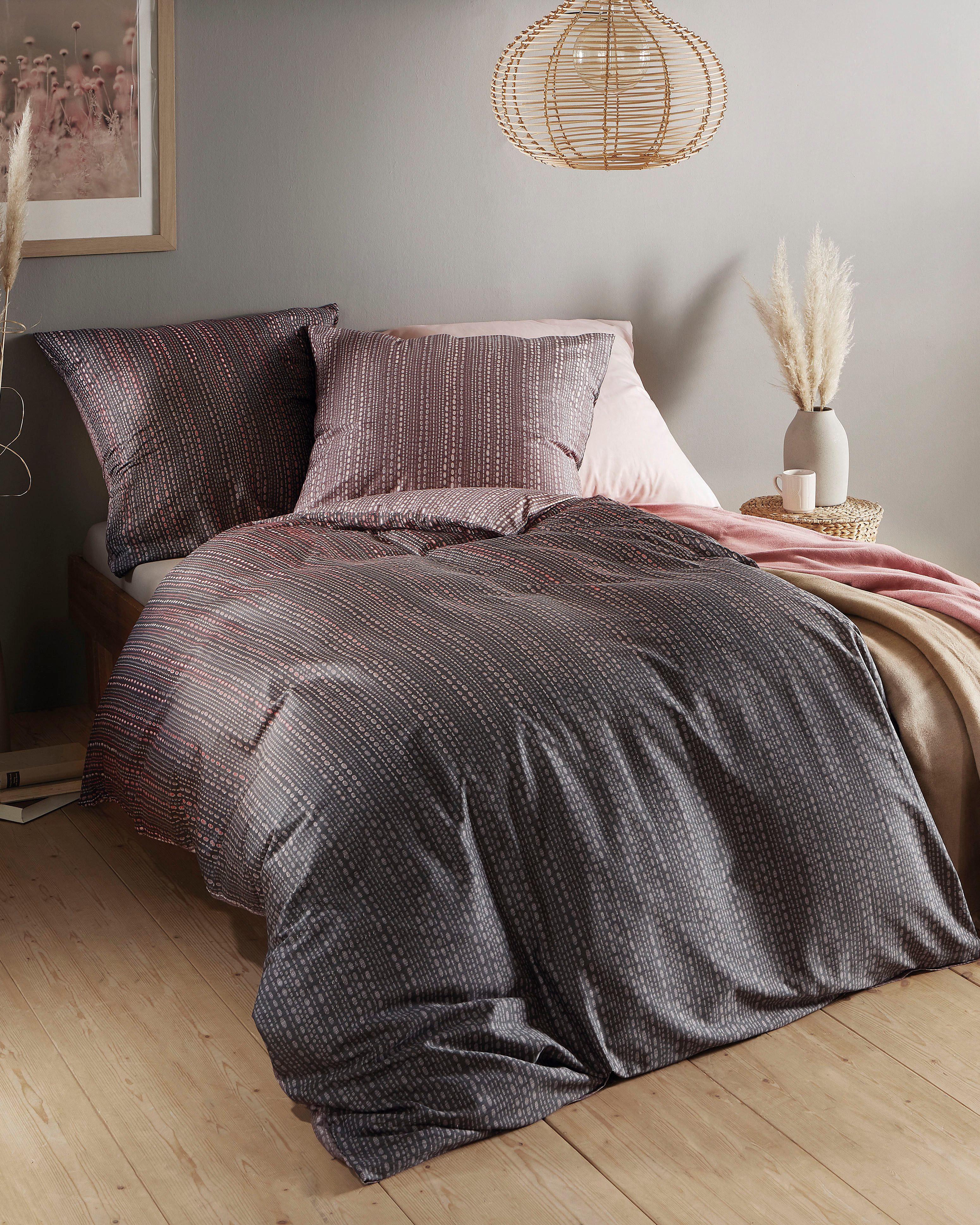 Kaeppel Wendebettwäsche Vertigo, Mako-Satin, 2 teilig günstig online kaufen