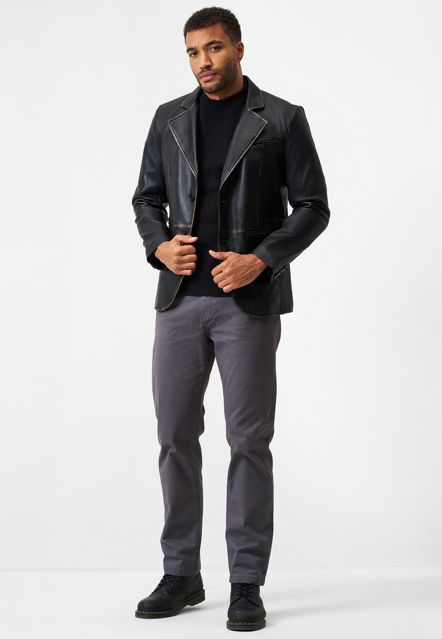 RICANO Ledersakko Ricardo vintage Lederjacke aus günstig online kaufen