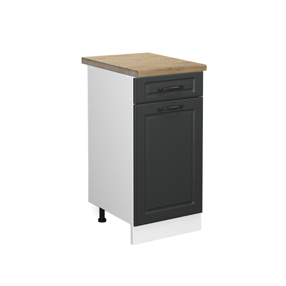 Vicco Unterschrank R-Line, Anthrazit Landhaus/Weiß, 40 günstig online kaufen