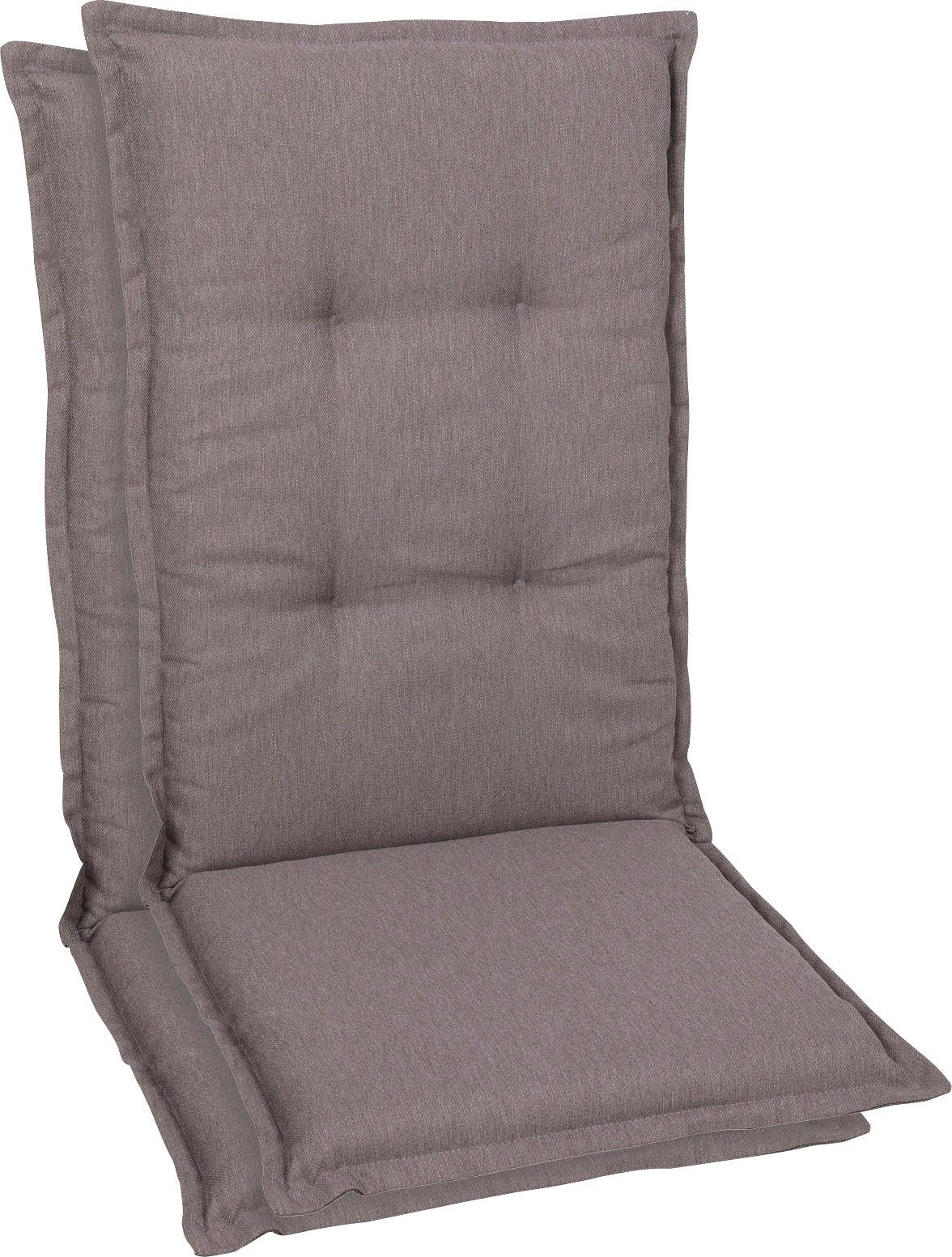 GO-DE Hochlehnerauflage, (Set, 2 Подушечки), in verschiedenen Ausführungen