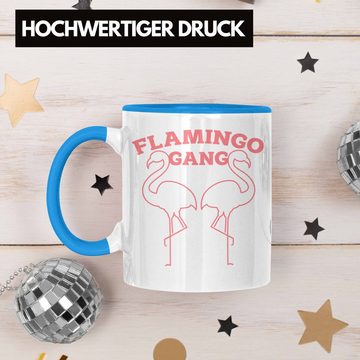 Trendation Tasse Trendation -Flamingo Pink Lustige Tasse Flamingo-Fans Geschenkidee Fla