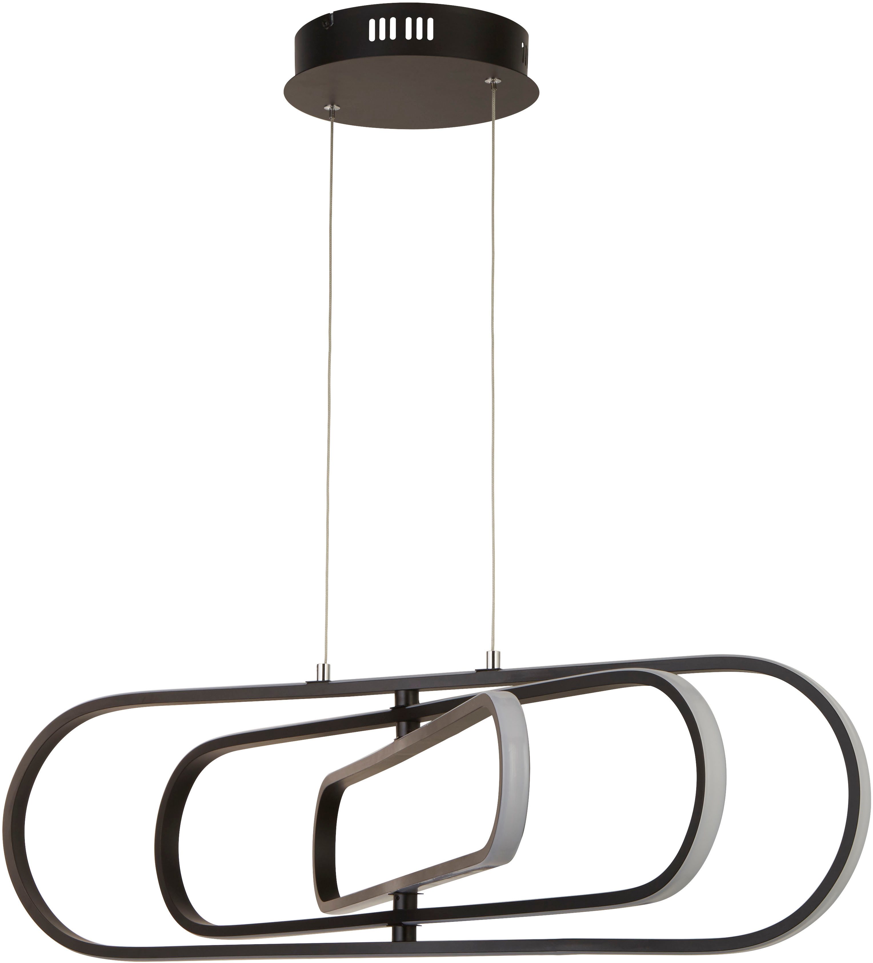 Searchlight LED-Hängeleuchte Hängeleuchte Clip, 1-flammig, LED fest integriert, Farbwechsler, Minimalistisches Ambiente