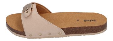 Scholl PESCURA FLAT CORK Keilpantolette Off-White