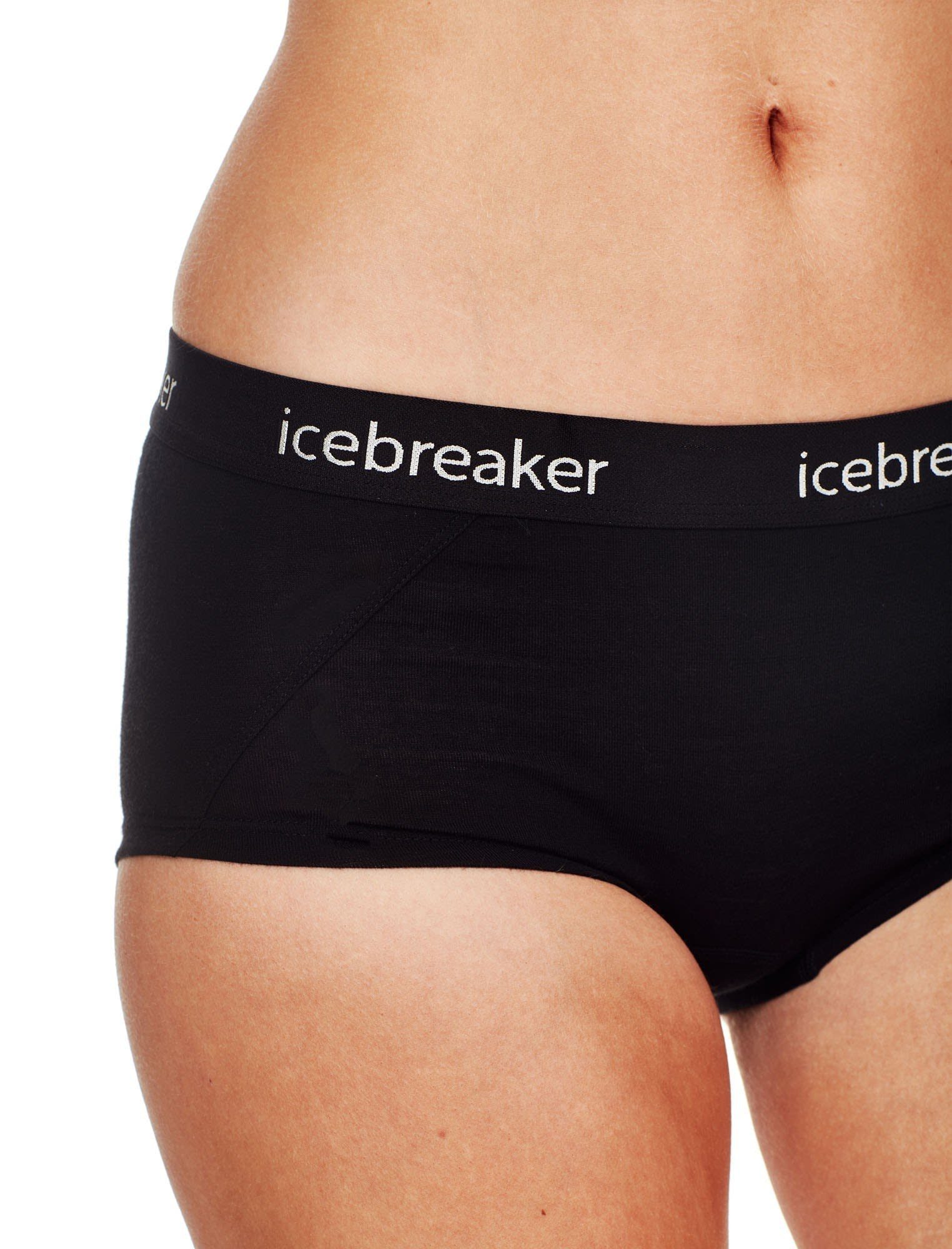 Lange Black Icebreaker W Pants Hot Kurze Sprite Icebreaker Unterhose Damen