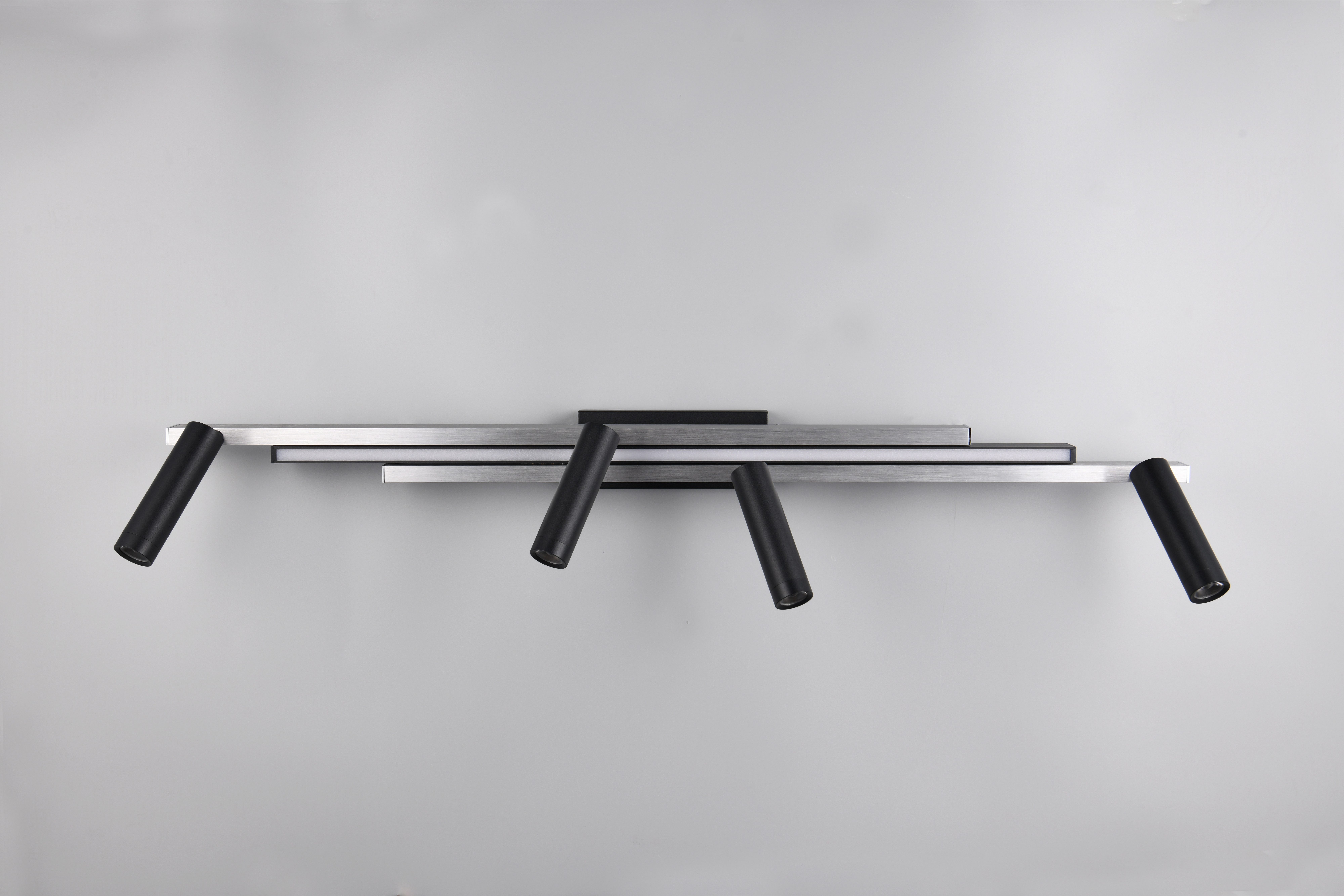 TRIO Leuchten LED Deckenleuchte ZENO ausziehbare LED Deckenlampe mit 4 vers günstig online kaufen