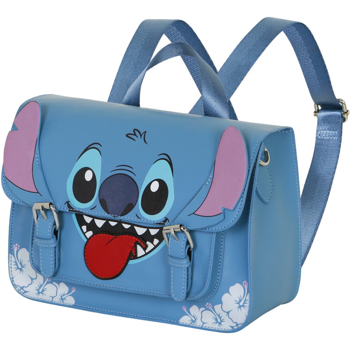 Disney Umhängetasche Lilo and Stitch Tongue-Satchel Unisex Kinder, Handtasche, Shopper, Crossbody Bag, Schultertasche, Hobo Bag