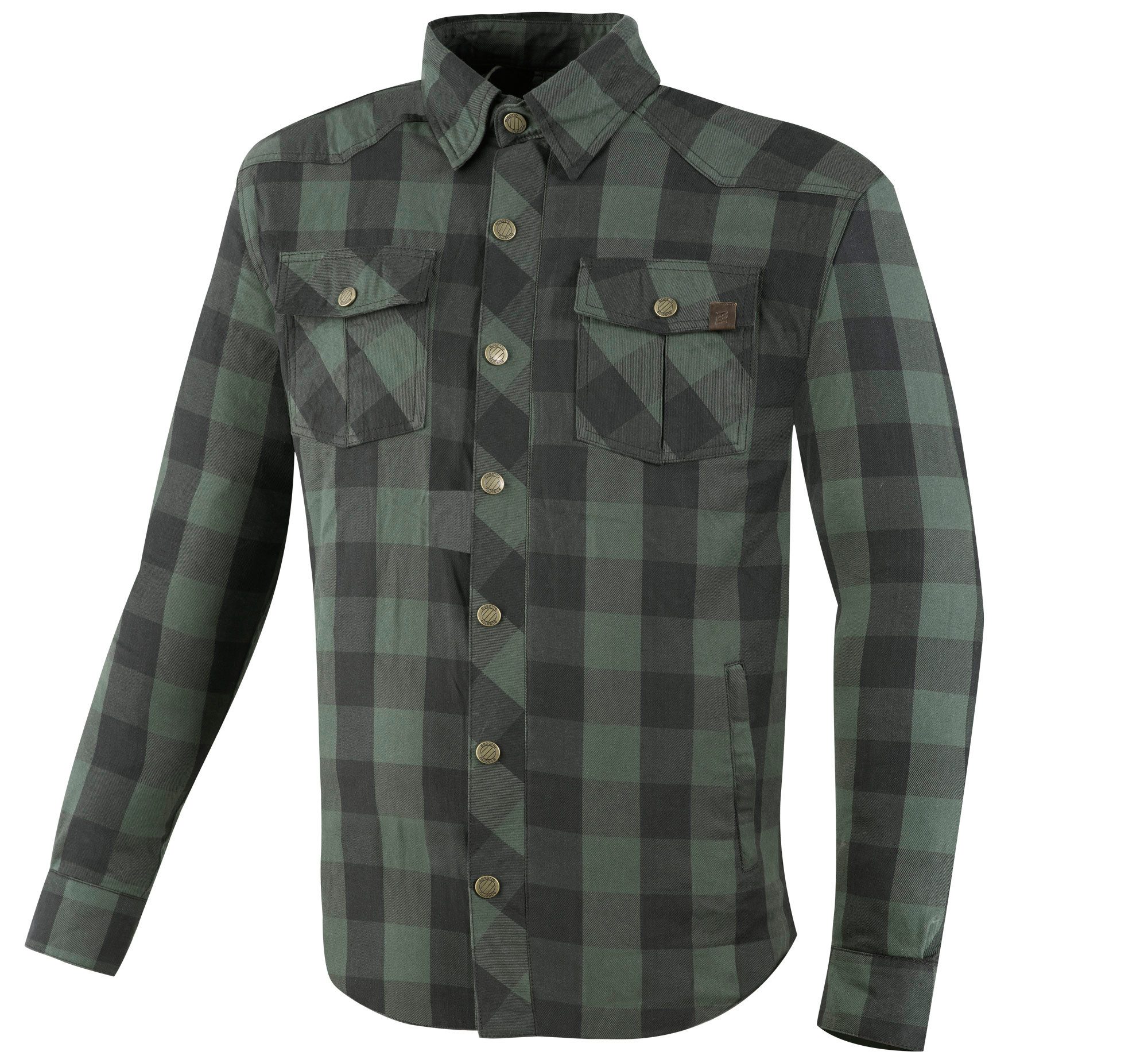 Bogotto Motorradjacke Forgewood Motorrad Hemd protektoren weitenverstellbar