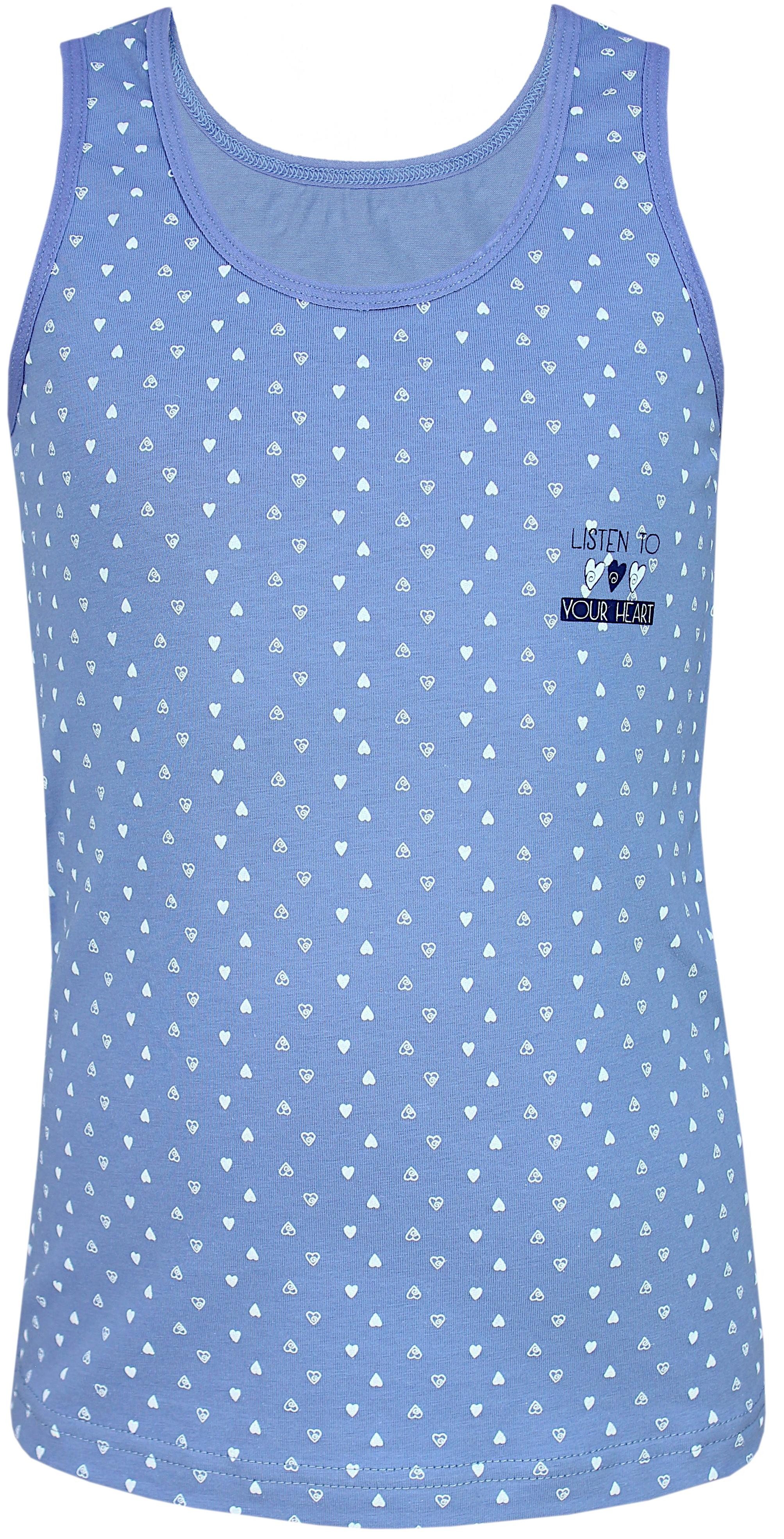 TupTam Unterhemd TupTam Mädchen Baumwolle Unterhemd 5er Pack Tank Top Ärmellos Kinder – Bild 4 von 5