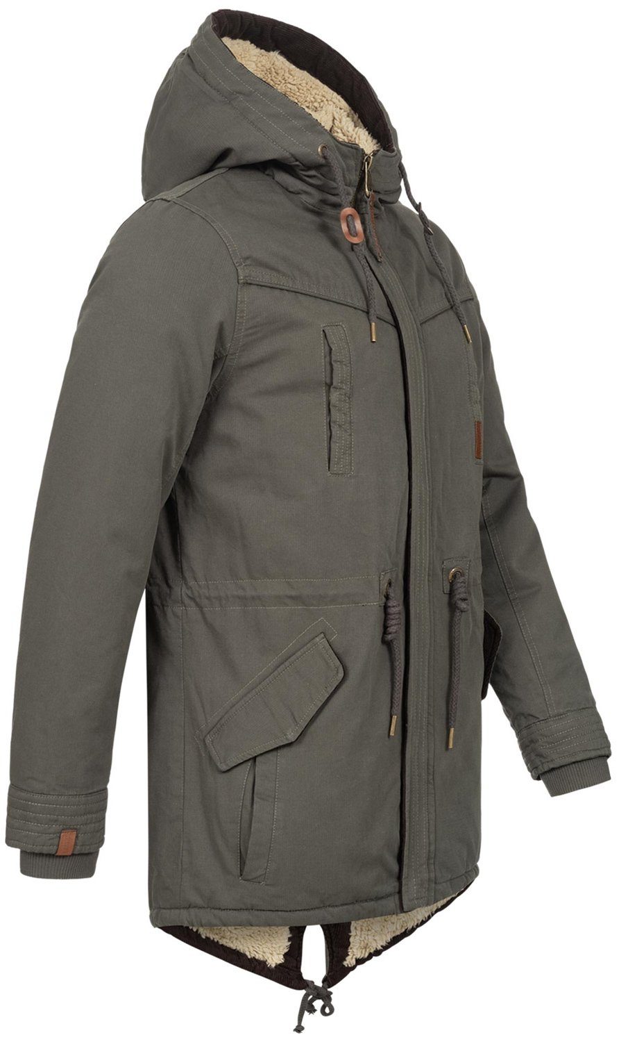 Alessandro Salvarini Winterjacke ASMenara mit warmem Teddyfell