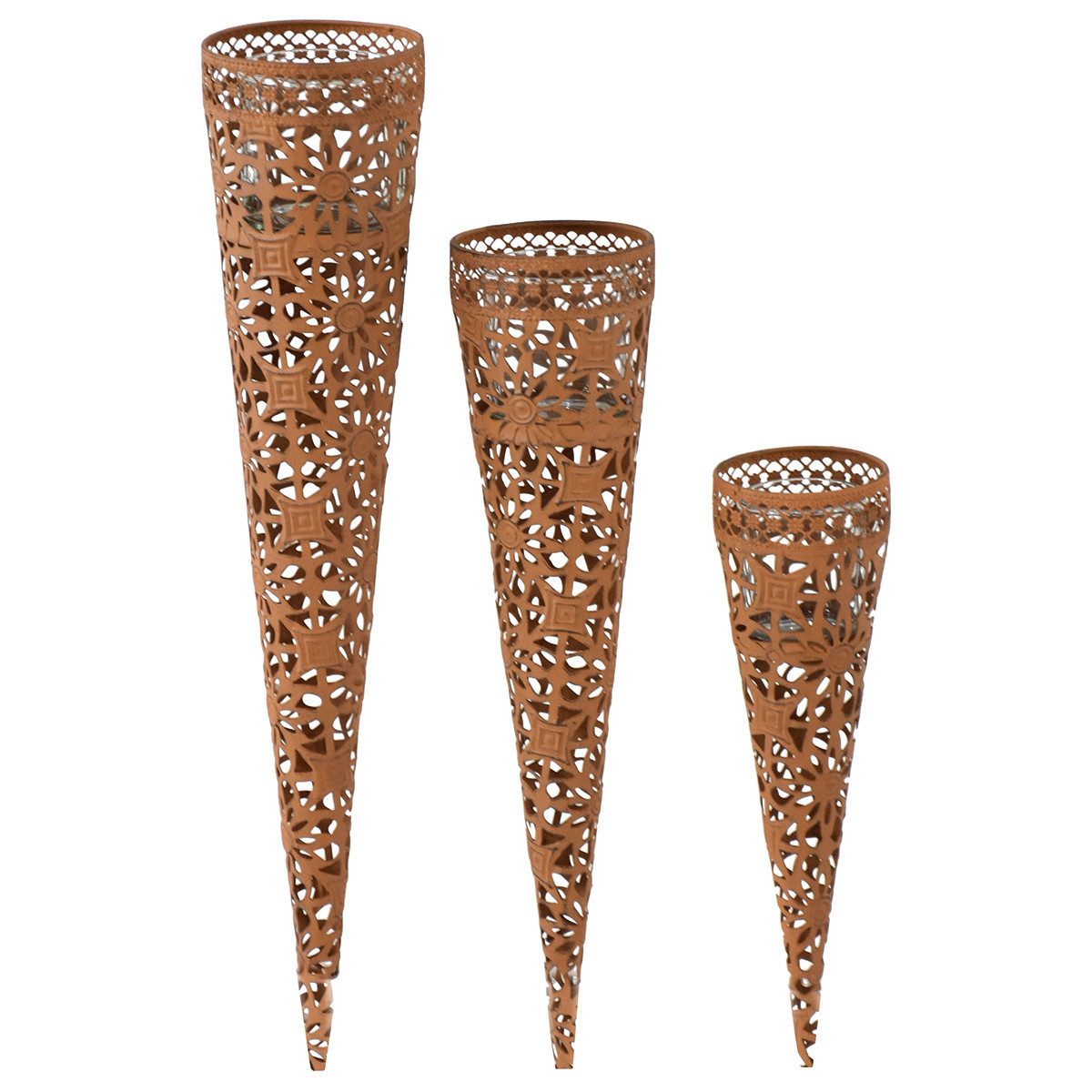 Kerzenhalter Gartendeko Windlicht Erdspieß Kerzenhalter Außenbereich Gartensteck