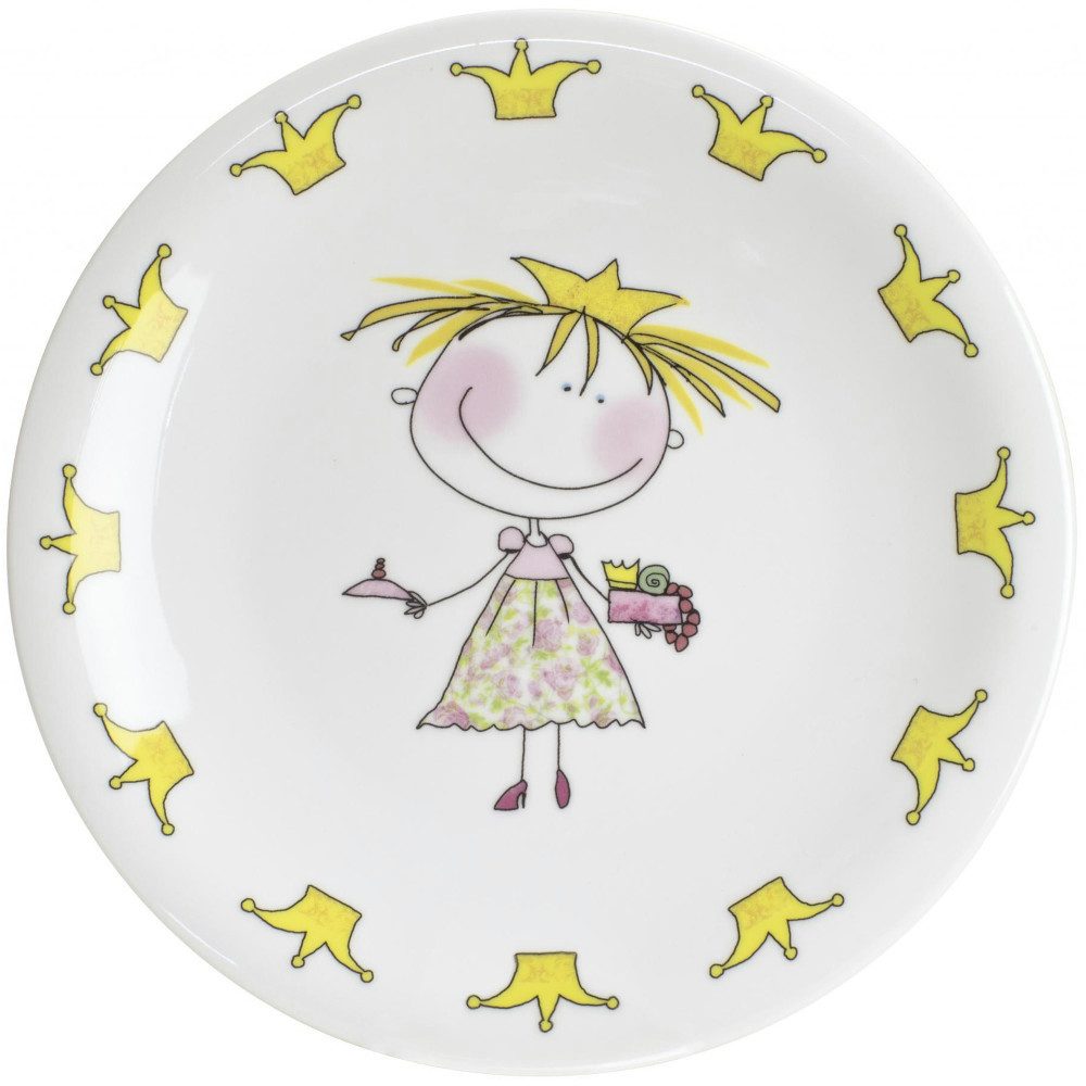 KAHLA Frühstücksteller Kids Kinderteller 21,5 cm, (1 St), spülmaschinenfest, mikrowellenfest, stapelbar, Made in Germany