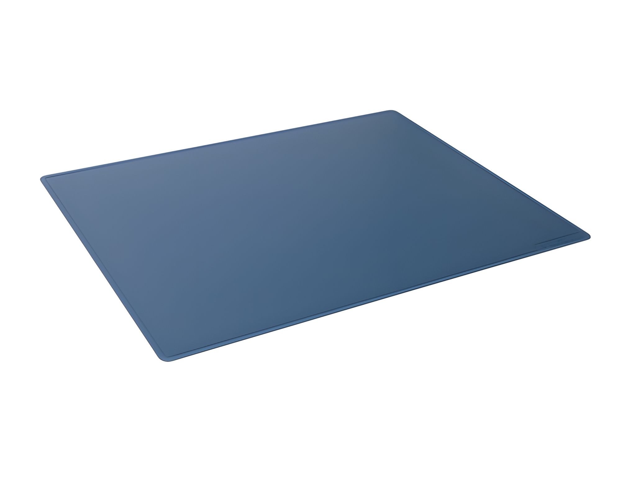 DURABLE Schreibtischunterlage Durable Schreibunterlage 400x530mm d.blau rutschfest PP opak