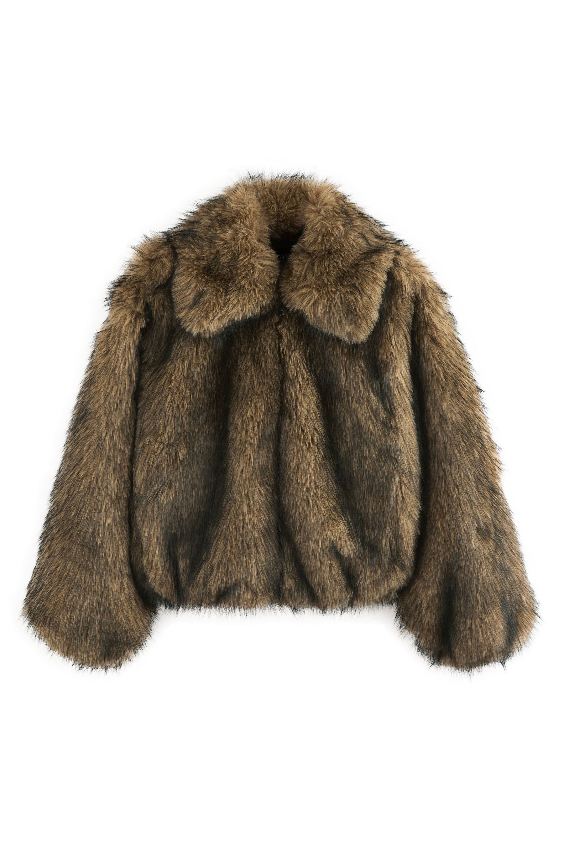 Next Fellimitatjacke Jacke aus Kunstfell mit Reißverschluss, Kurzgröße (1-S günstig online kaufen