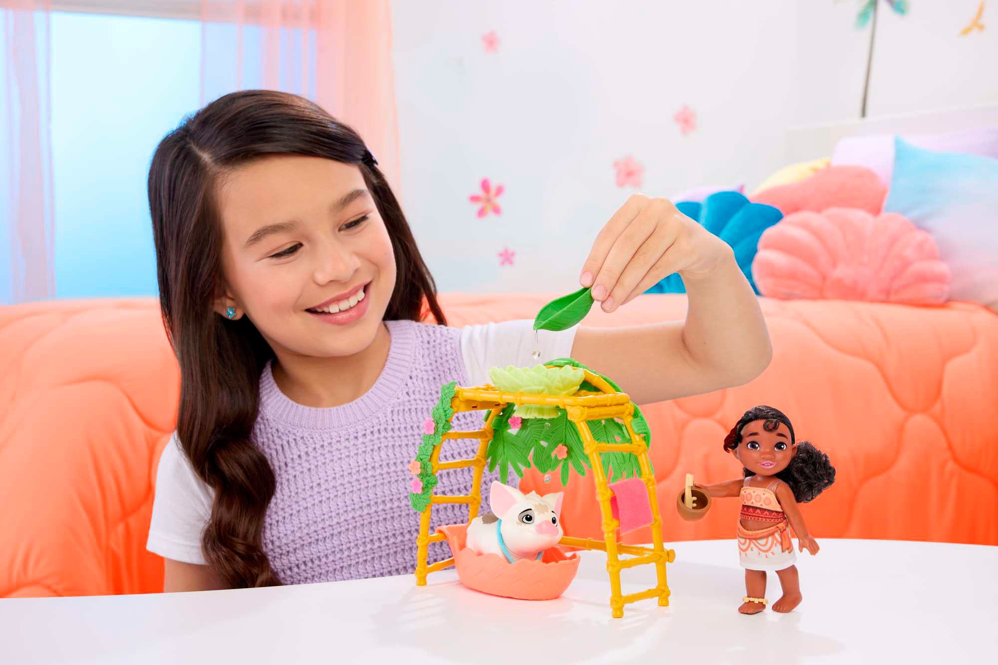 Mattel® Anziehpuppe Disney Vaiana 2 Badespaß Spielset günstig online kaufen