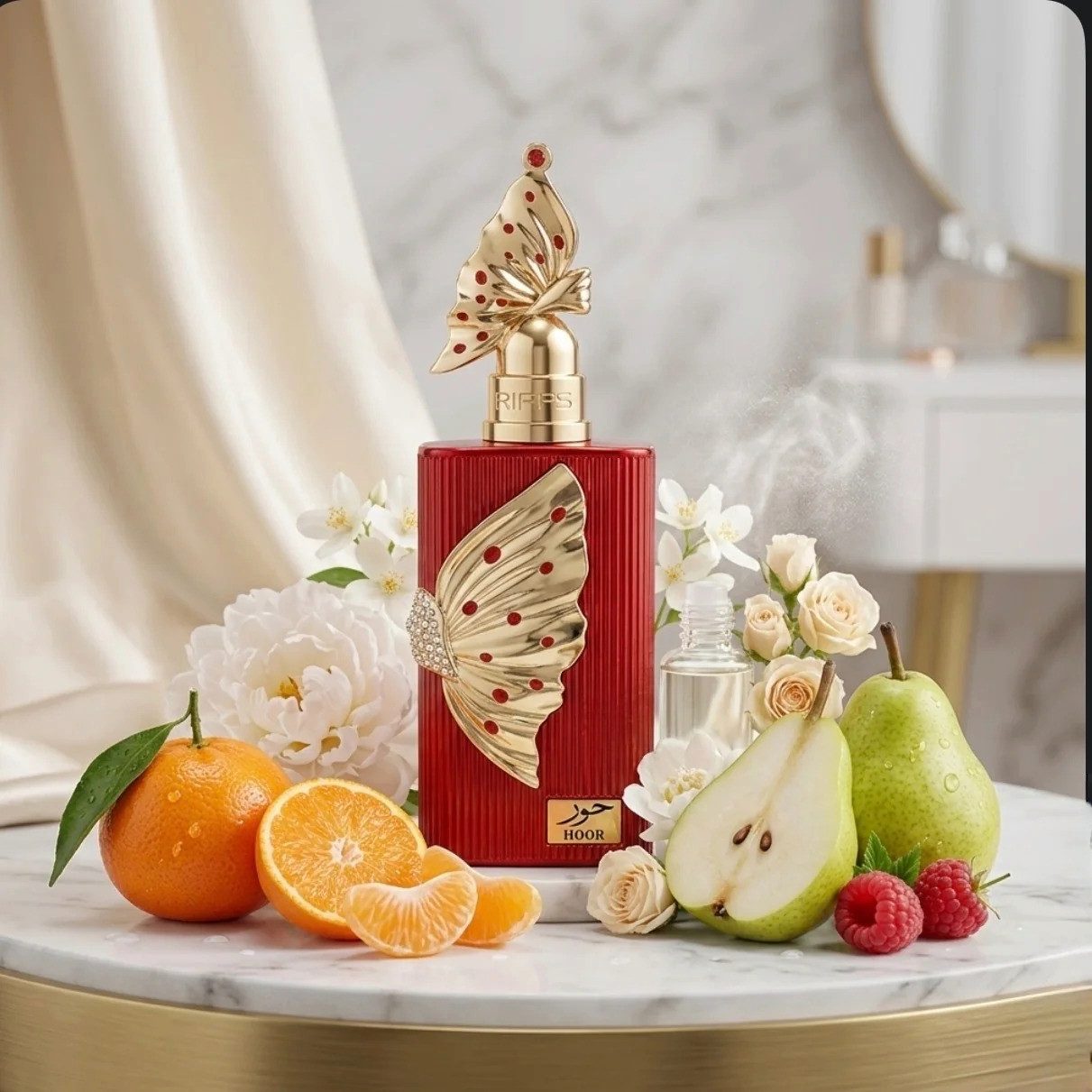 Riiffs Extrait Parfum Hoor – Luxuriöser Unisex-Duft mit Himbeere, Vanille & Amber