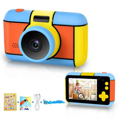 Kind Ja Kameras für Kinder, Spielzeugkamera,2,4 Zoll, Spielzeug, 32 Megapixel Kinderkamera (Wiederaufladbare Front- und Rückkamera für Ihre Kinder)