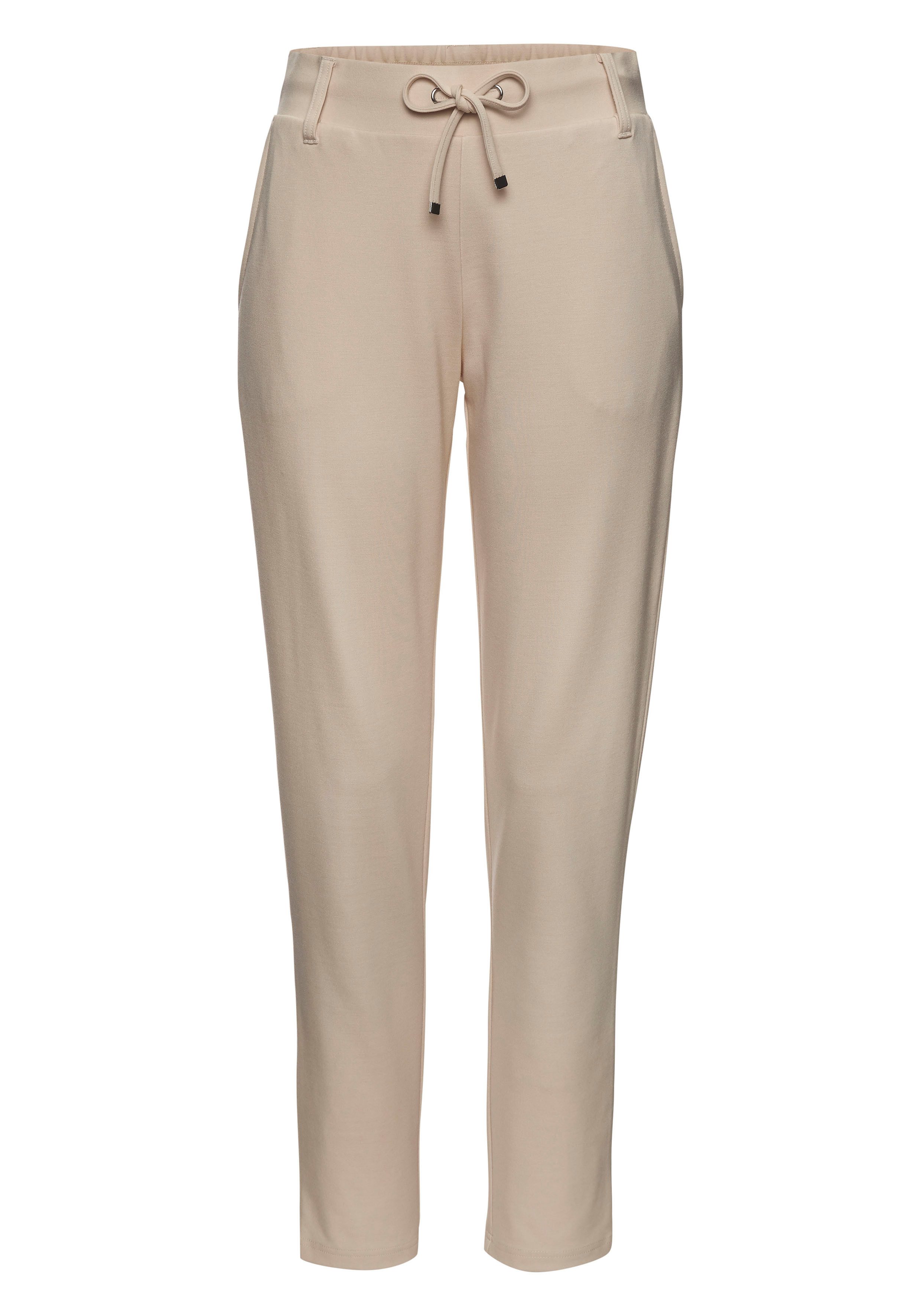 LASCANA Jogger Pants, mit elastischem Bund und Gürtelschlaufen, Loungewear günstig online kaufen