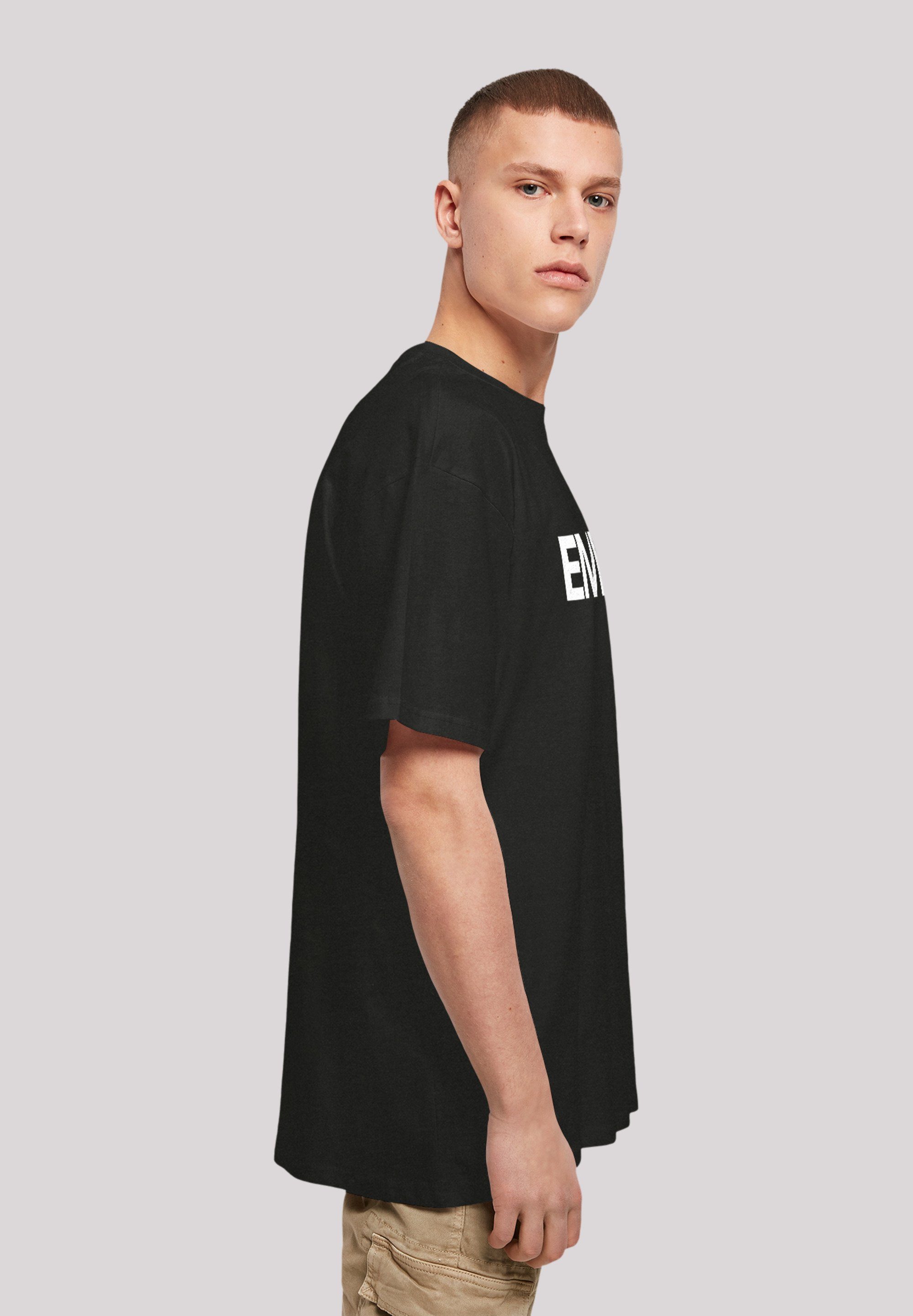 Hop Music Eminem T-Shirt Qualität, schwarz Premium Rap Hip Musik F4NT4STIC