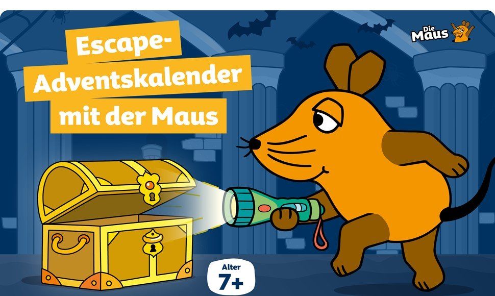 Franzis Spielzeug-Adventskalender Escape Adventskalender mit der Maus - Der günstig online kaufen