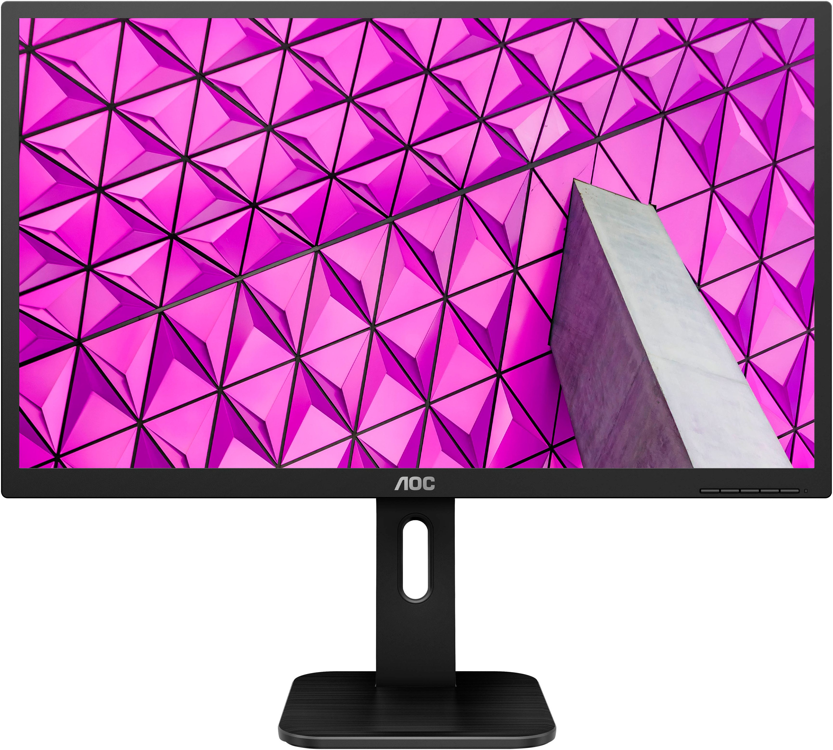 AOC 24P1 LED-Monitor (61 cm/24 ", 1920 x 1080 px, Full HD, 5 ms Reaktionszeit, 60 Hz, IPS)