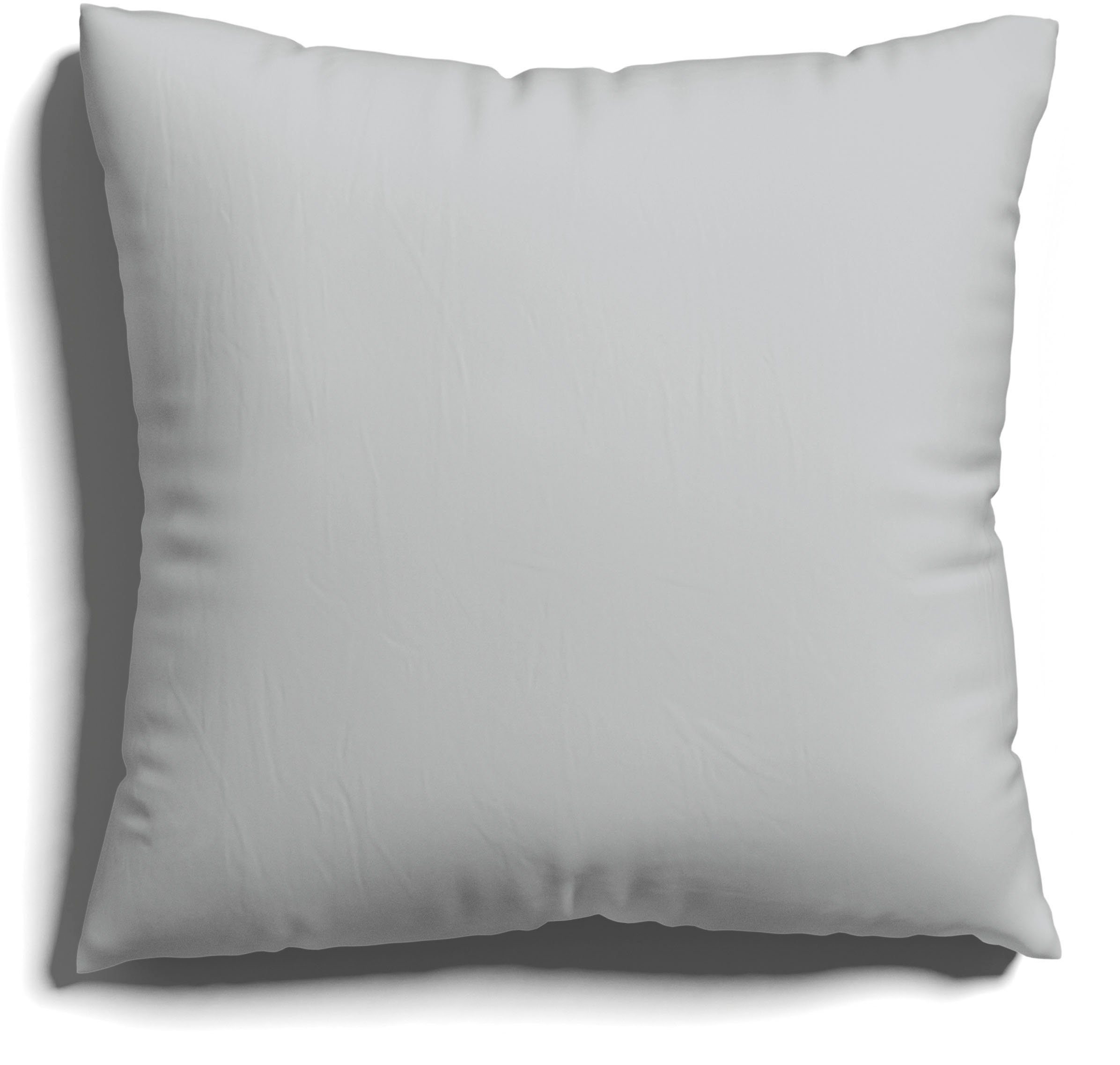 Schlafgut Kissenbezug EASY JERSEY Kissenhülle 100% Baumwolle, weicher Edel-Jersey, bügelfrei, (1 Stück), mit farblich angepasstem Reißverschluss, pflegeleicht, formstabil