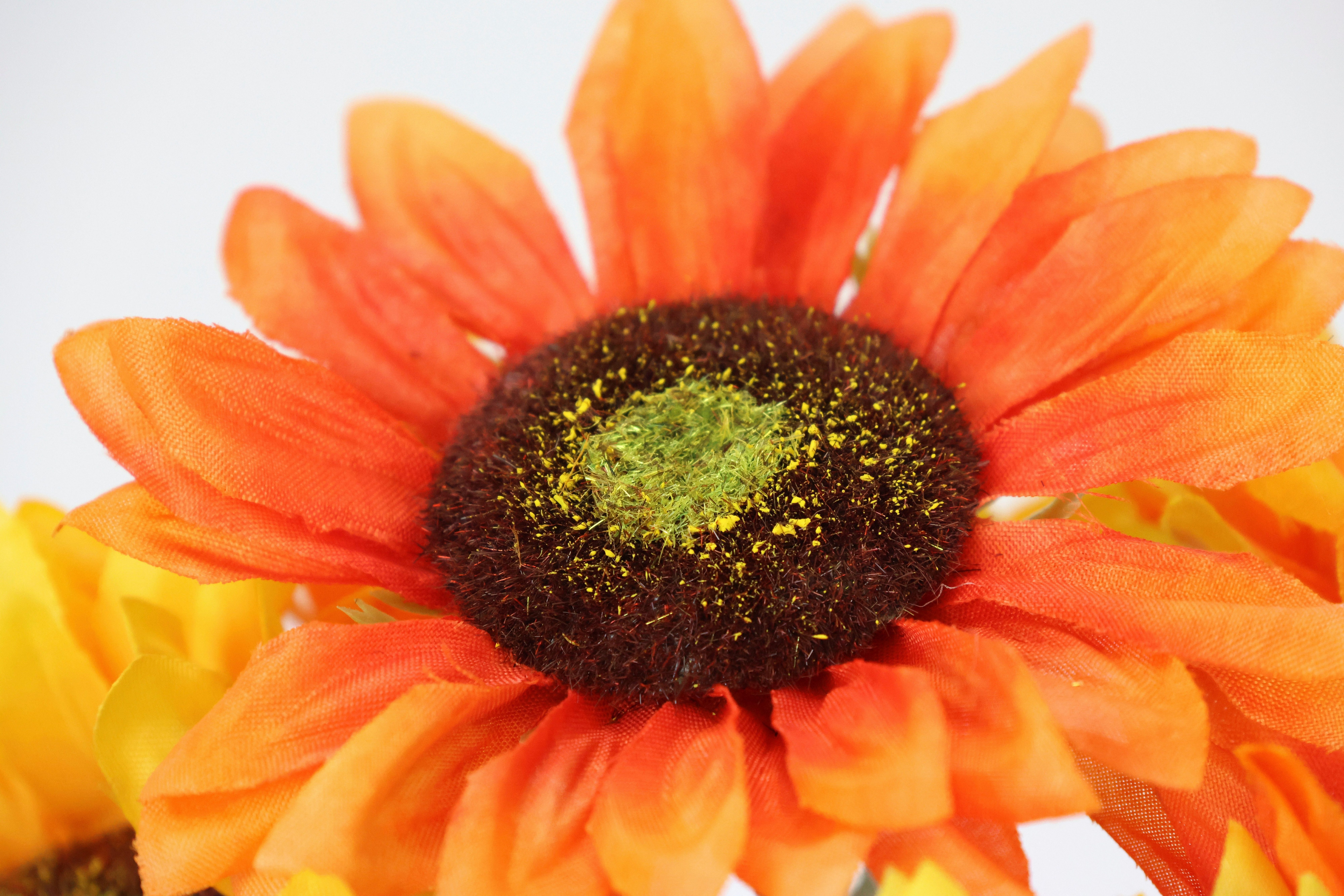 in Gießkanne Herbstgesteck I.GE.A., Blumen Kunstblume Sonnenblume, 21 cm, Höhe Herbstliche Sonnenblumen