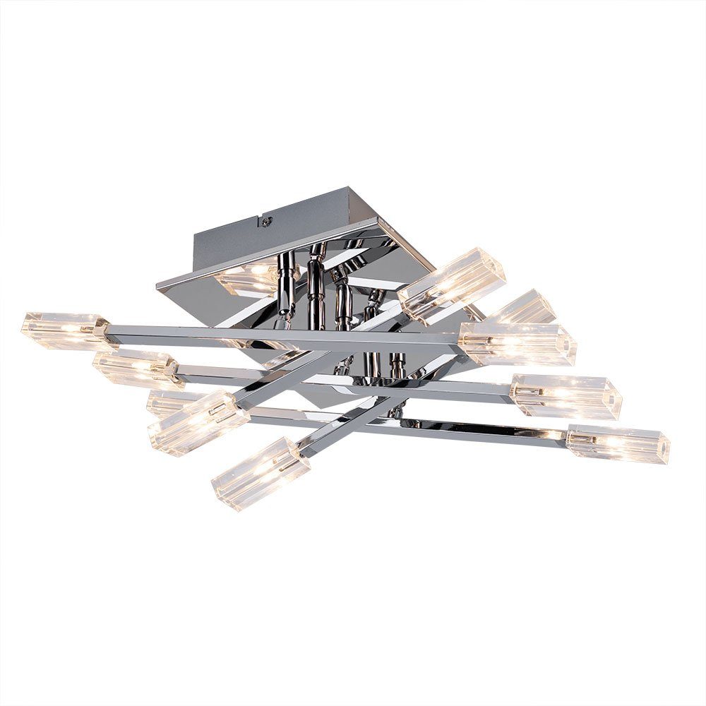 GLOBO LIGHTING LED Deckenleuchte, Leuchtmittel nicht inklusive, Deckenlampe Deckenleuchte Wohnzimmerlampe 10 Flammig