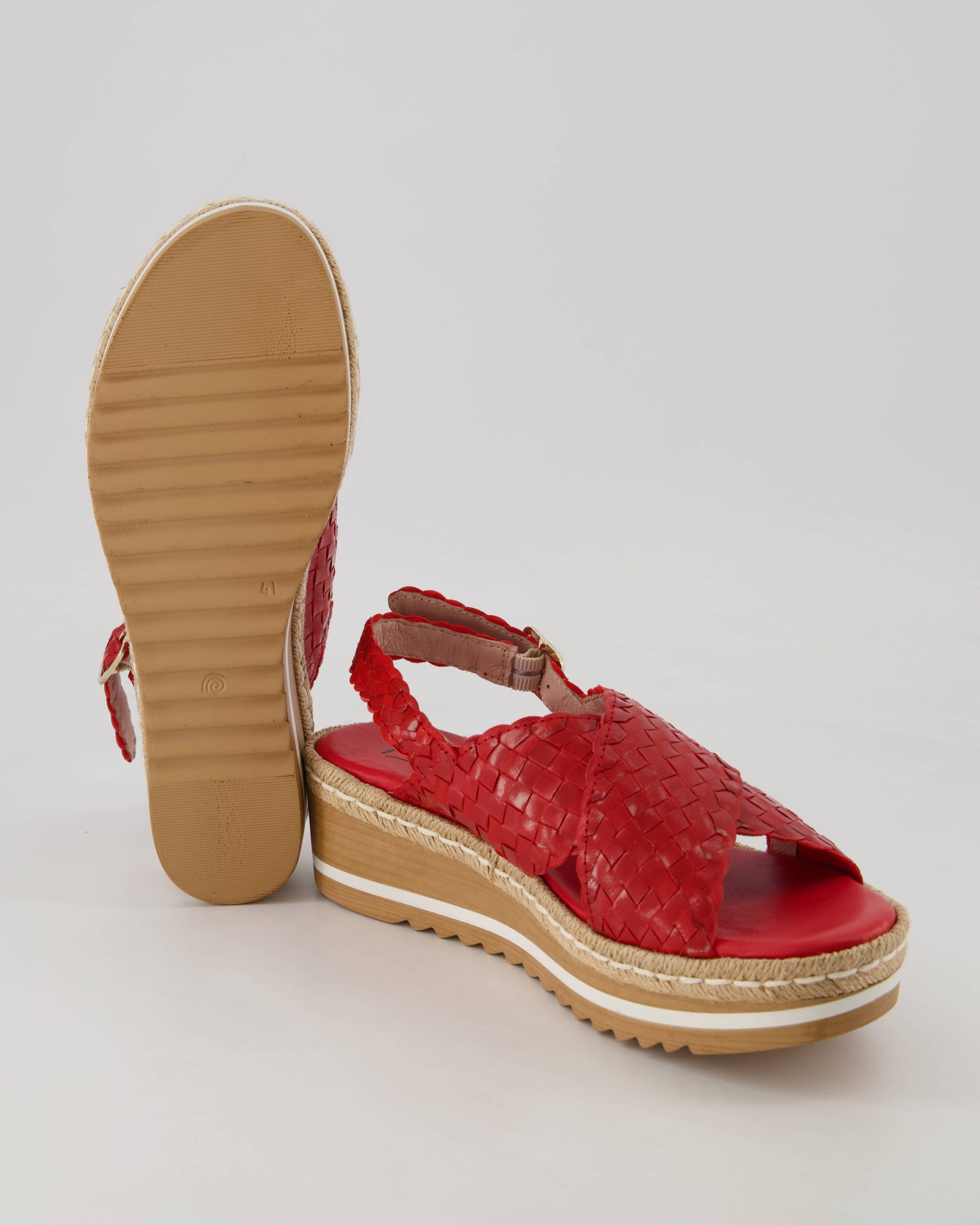 Terry Sandale Obermaterial: Leder
