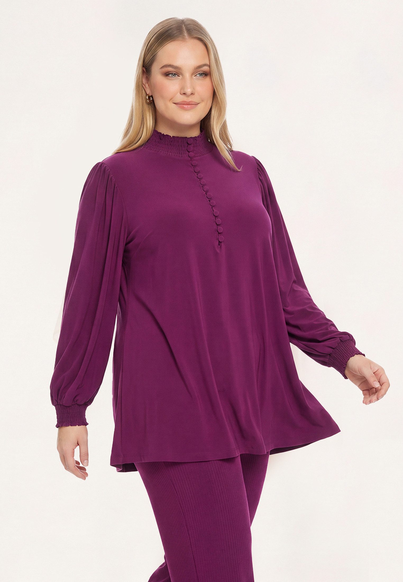 YOEK Bootcuthose Damen Hose Flare Fit