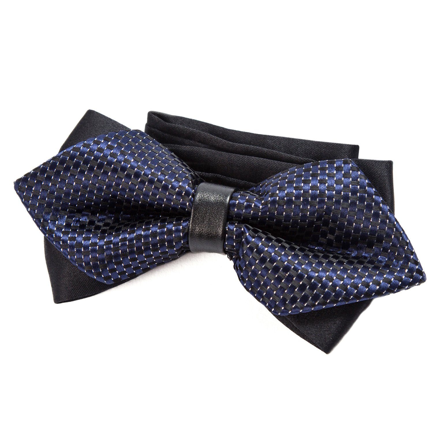 DonDon Fliege spitze Schleife im Retro Look (Packung, 1-St) bereits gebunden, verstellbar, Retro-Look