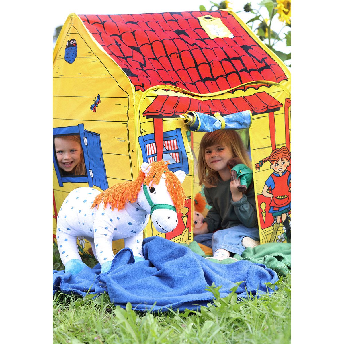Pippi Langstrumpf Spielzelt Pippi Langstrumpf Unisex Kinder (1-tlg)