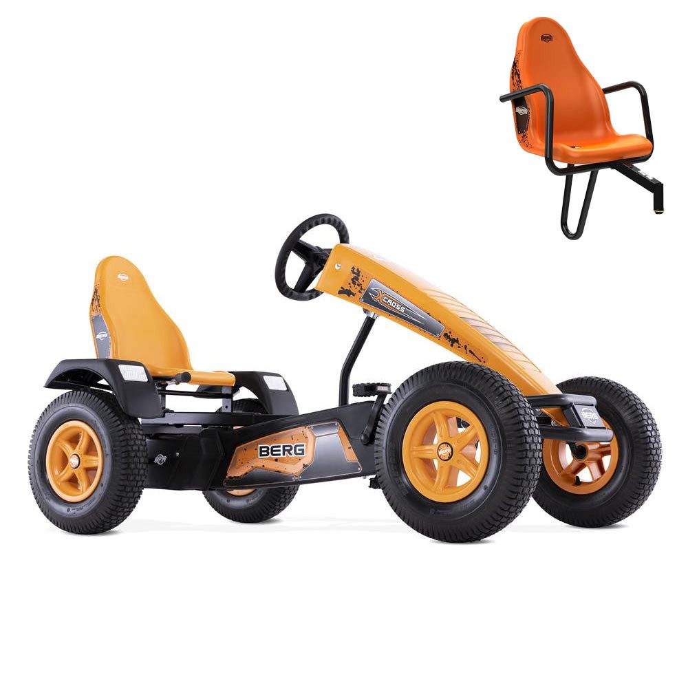 Go-Kart BERG Gokart XXL X-Cross orange BFR inkl. Soziussitz