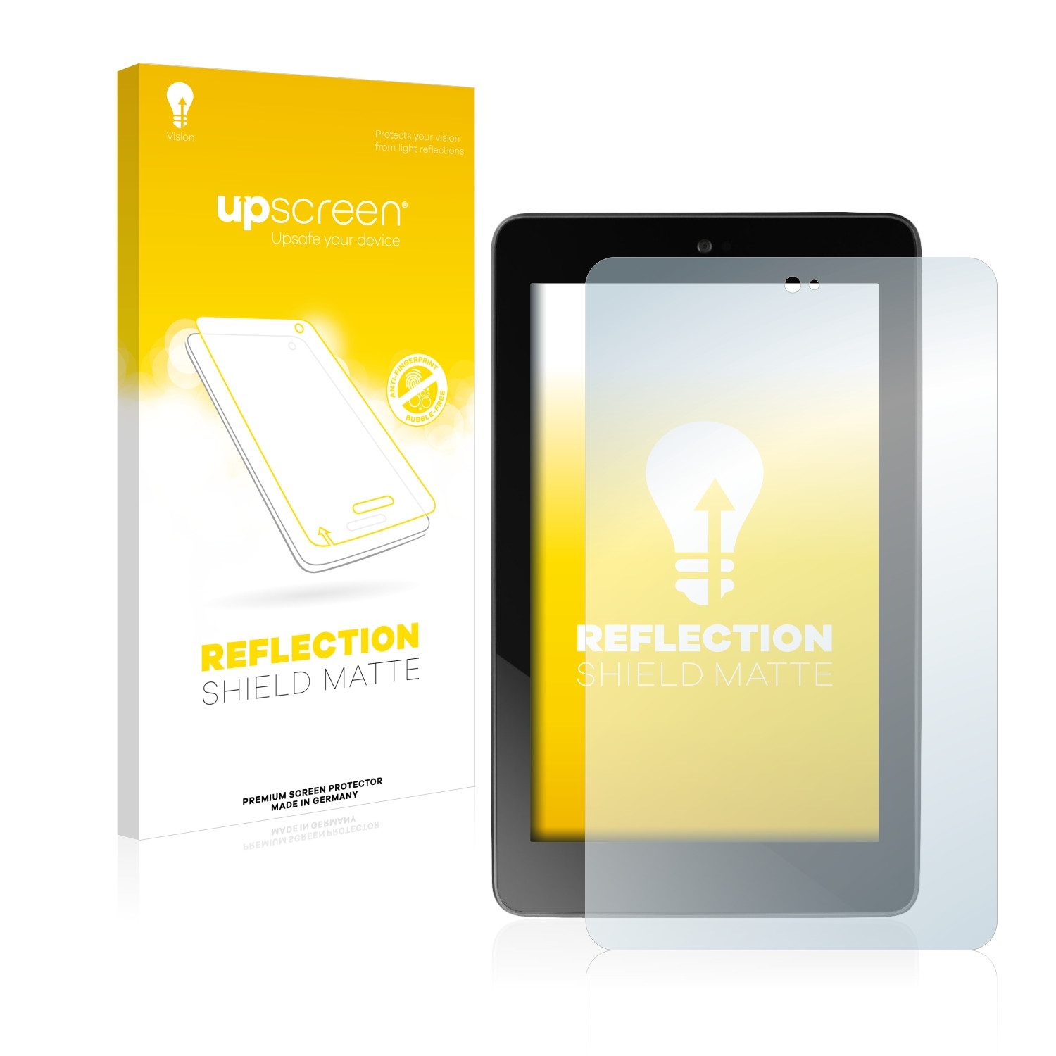 upscreen Schutzfolie für ASUS Nexus 7 Tablet 2012, Displayschutzfolie, Folie matt entspiegelt Anti-Reflex