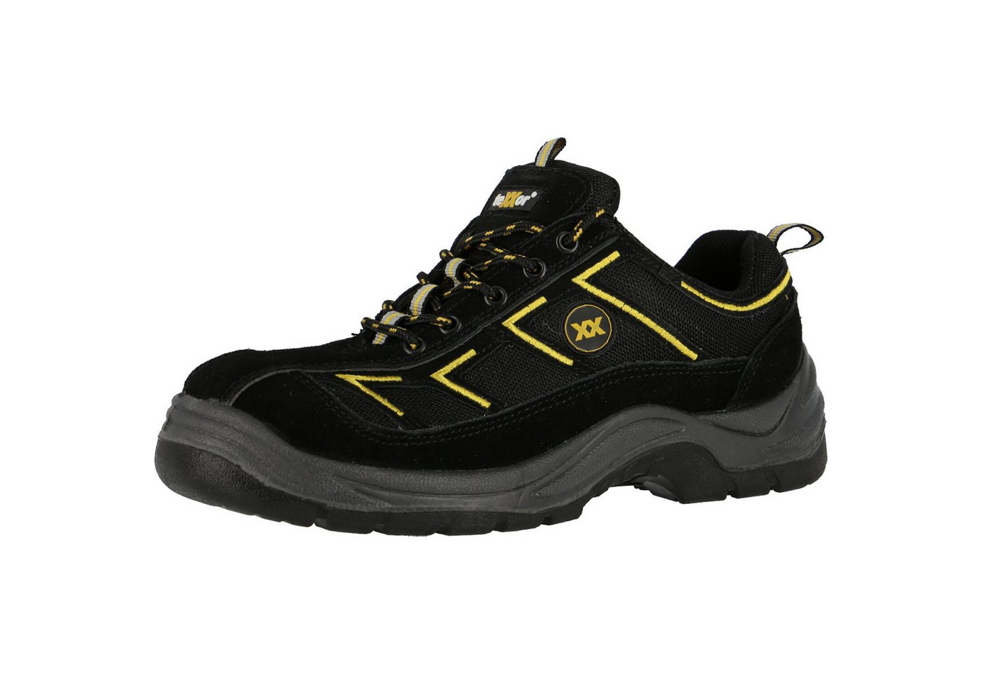 teXXor Sicherheitshalbschuhe S1 "METZ" schwarz Sicherheitsschuh