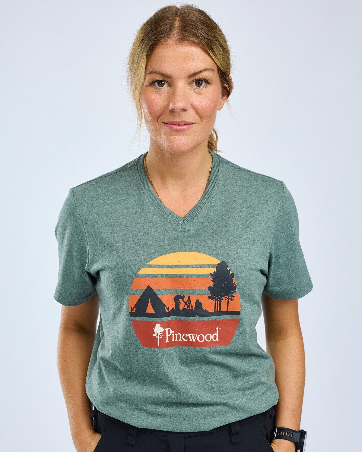 Pinewood T-Shirt Damen T-Shirt Finnveden