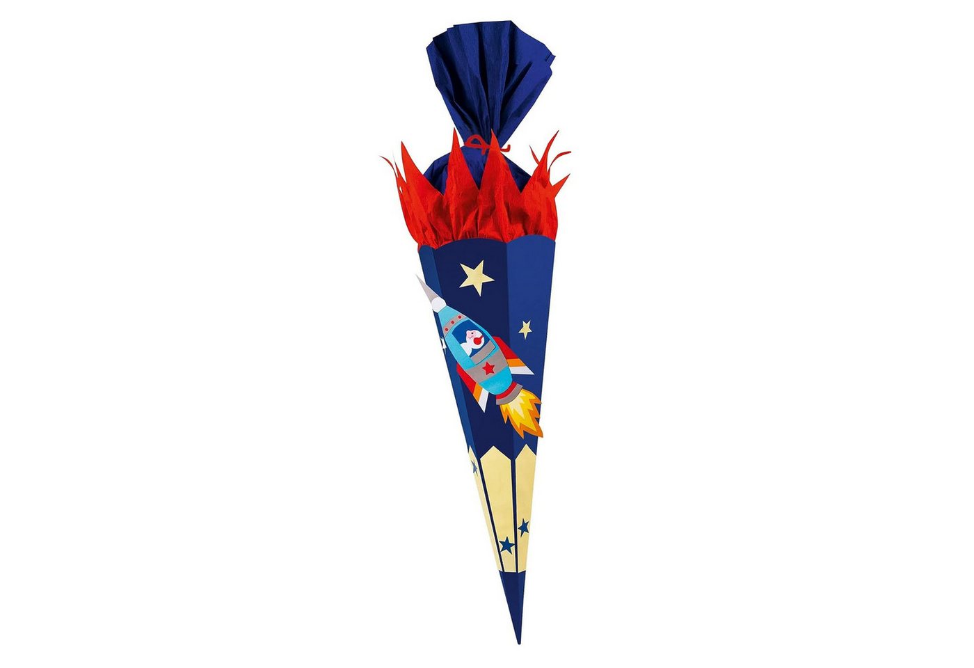 Goldbuch Schultüte Goldbuch Schultüten Bastelset Motiv Rakete 70cm