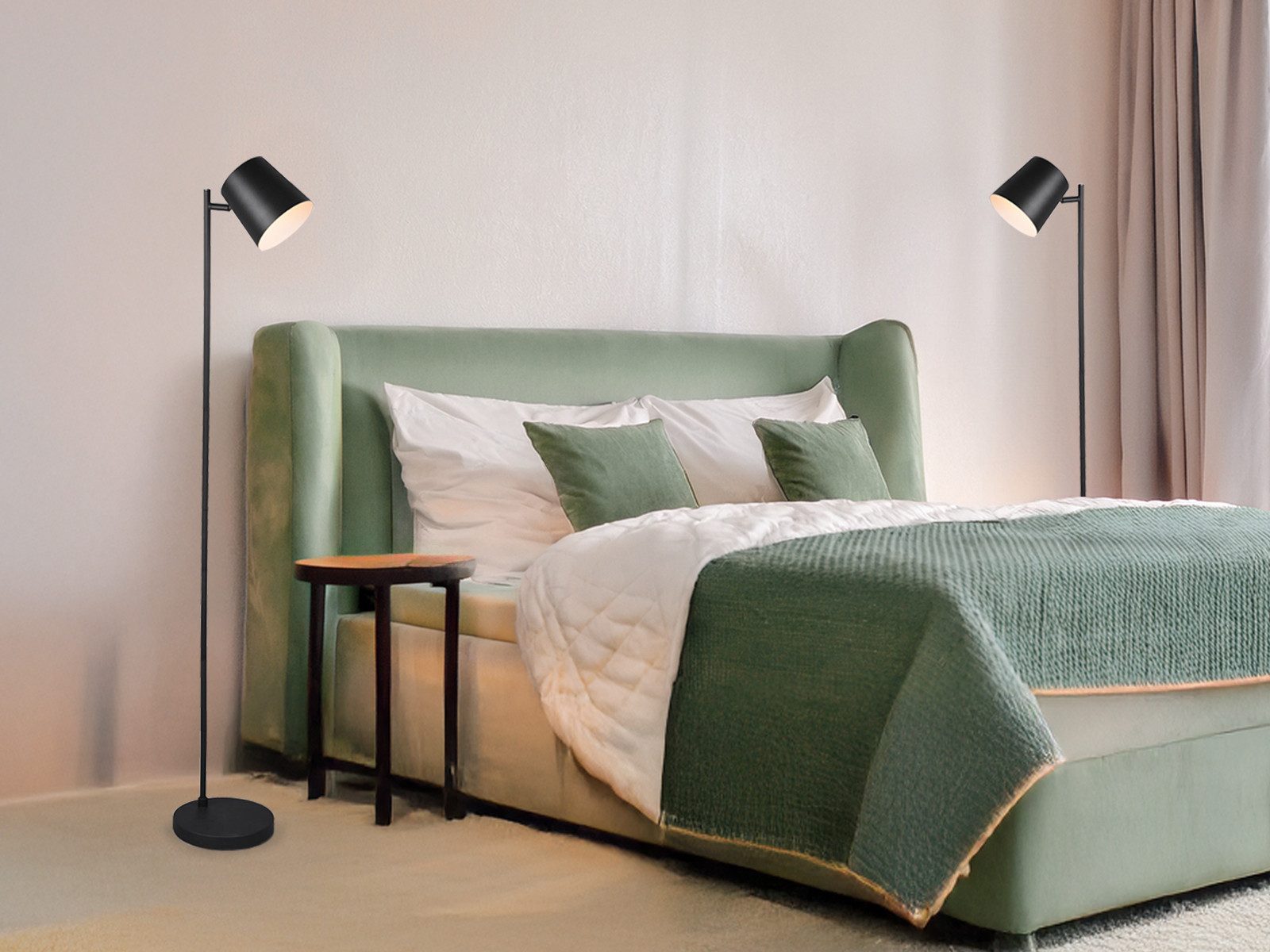 Reality Leuchten LED Stehlampe, Dimmfunktion, LED fest integriert, Warmweiß günstig online kaufen