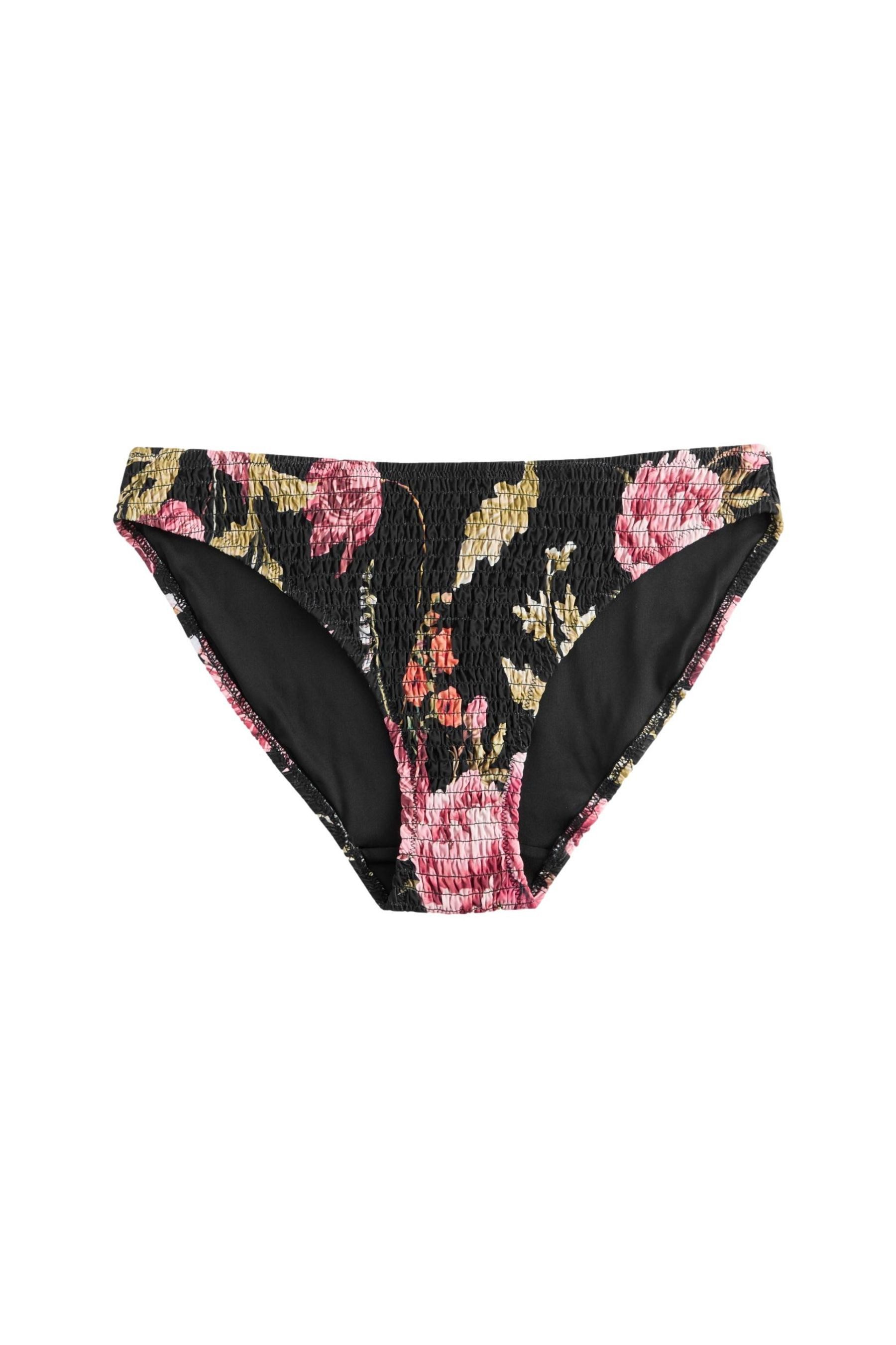 Next Bikini-Hose Gesmokte Brazilian-Bikinihose, hoher Beinschnitt günstig online kaufen
