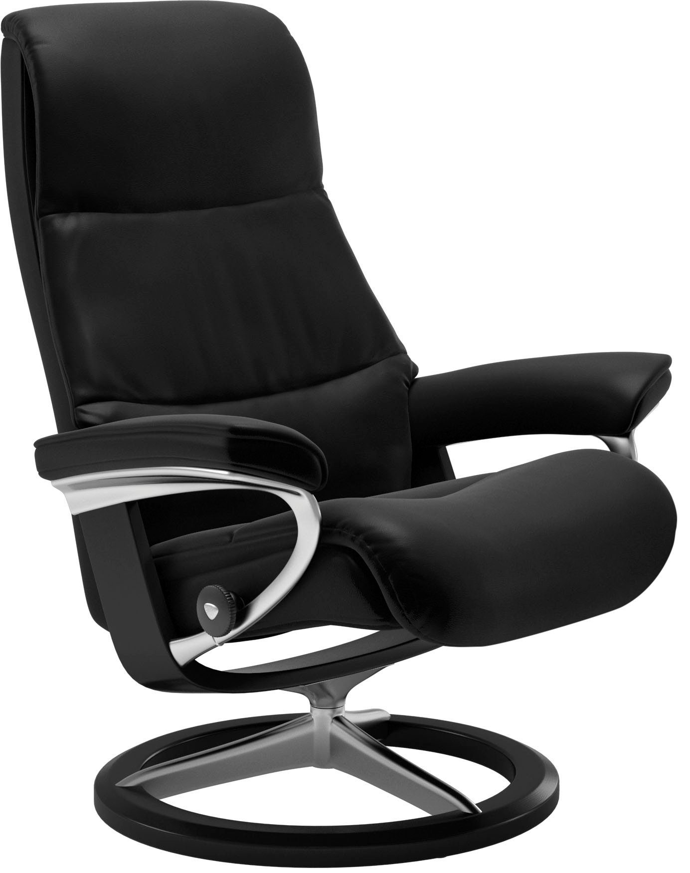 View, Relaxsessel Größe Schwarz mit Stressless® S,Gestell Base, Signature