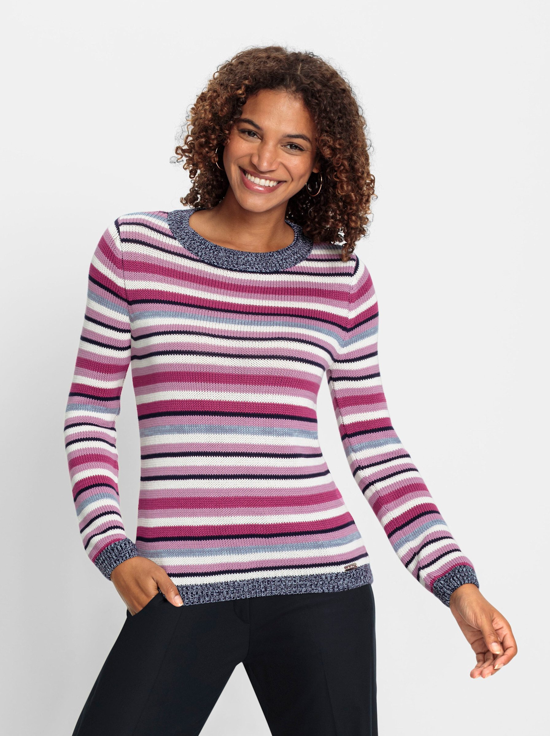Strickpullover Langarm-Pullover