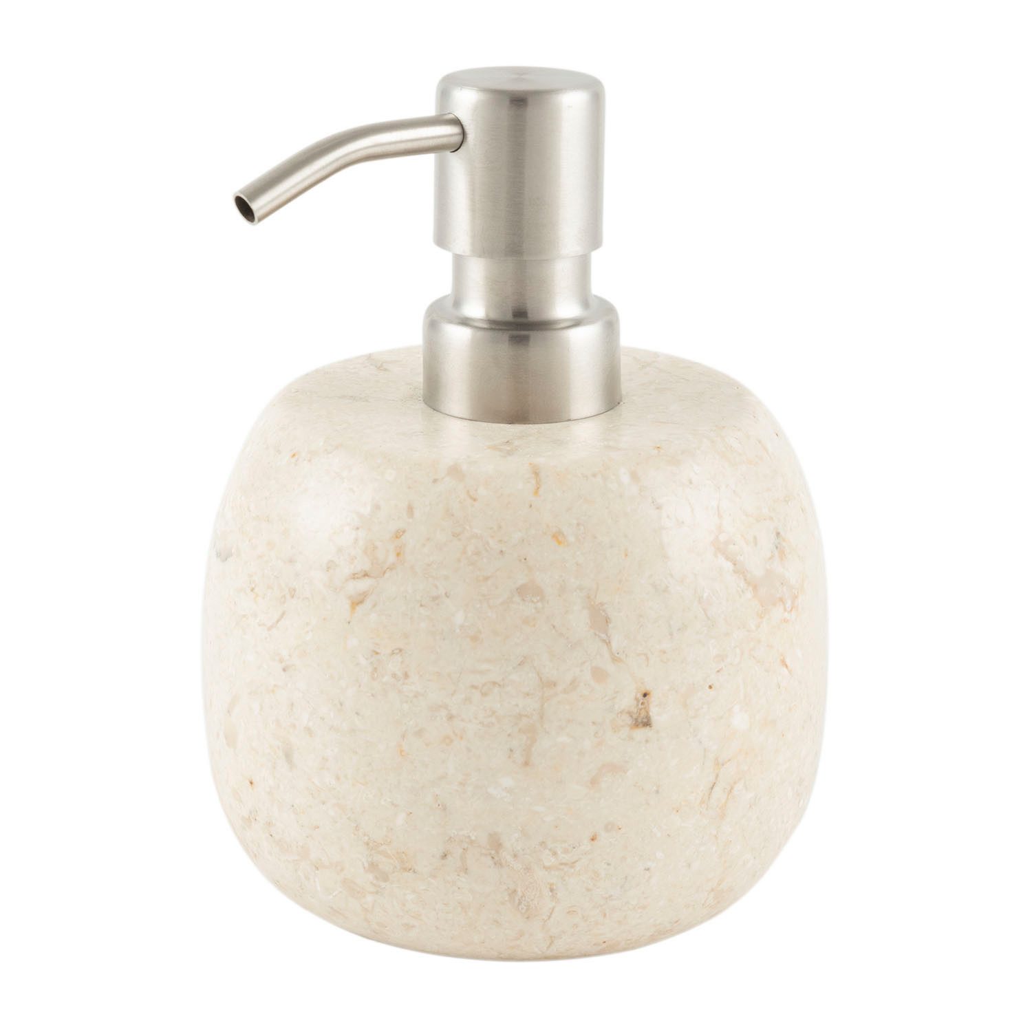 wohnfreuden Seifenspender Marmor Seifenspender Bizo creme, 30826