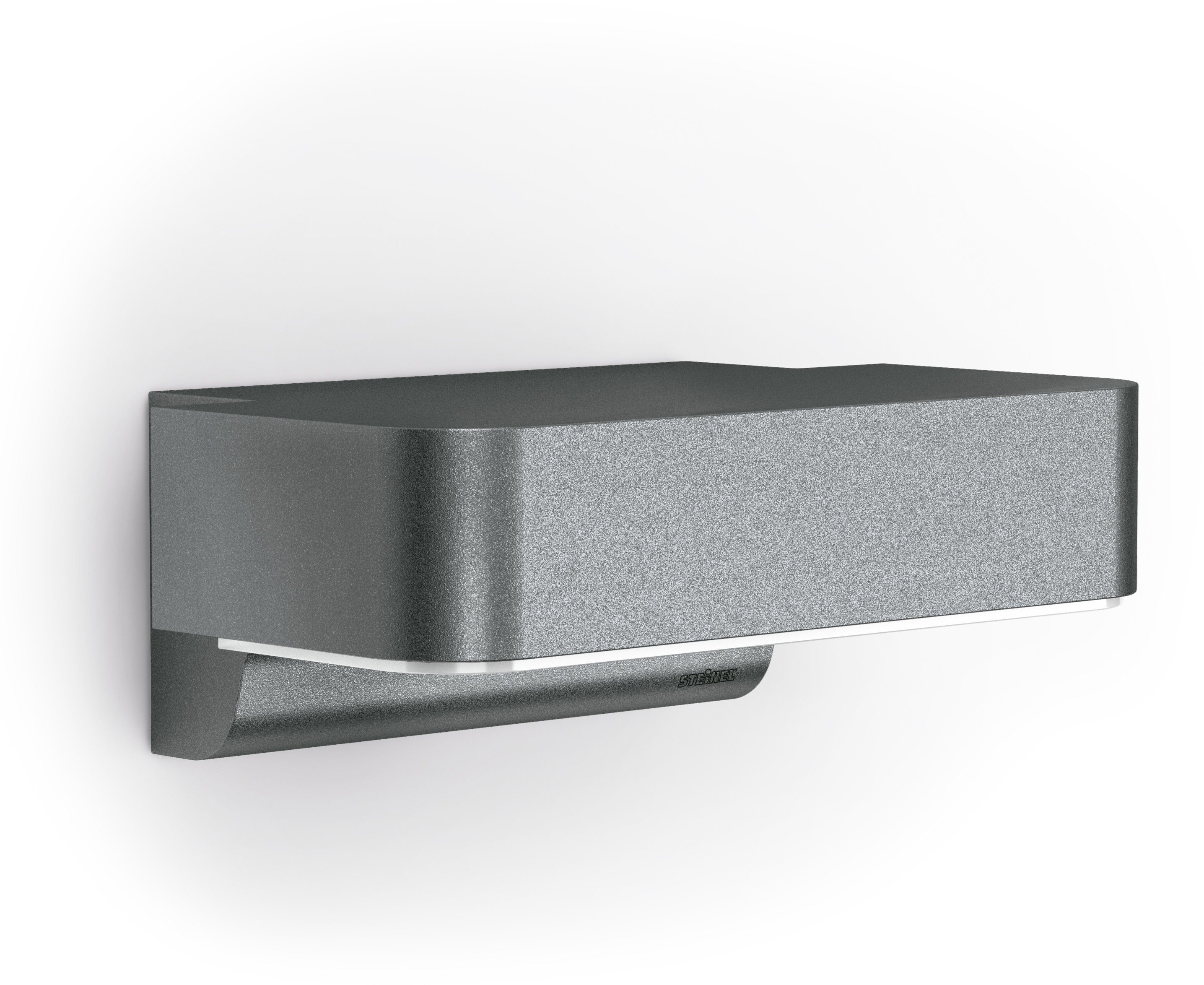 steinel LED Außen-Wandleuchte L 800, Bewegungsmelder, Bluetooth, Dimmfunktion, Leuchtdauer einstellbar, Nachtlichtfunktion, Smart Home, Softlichtstart, LED fest integriert, Warmweiß