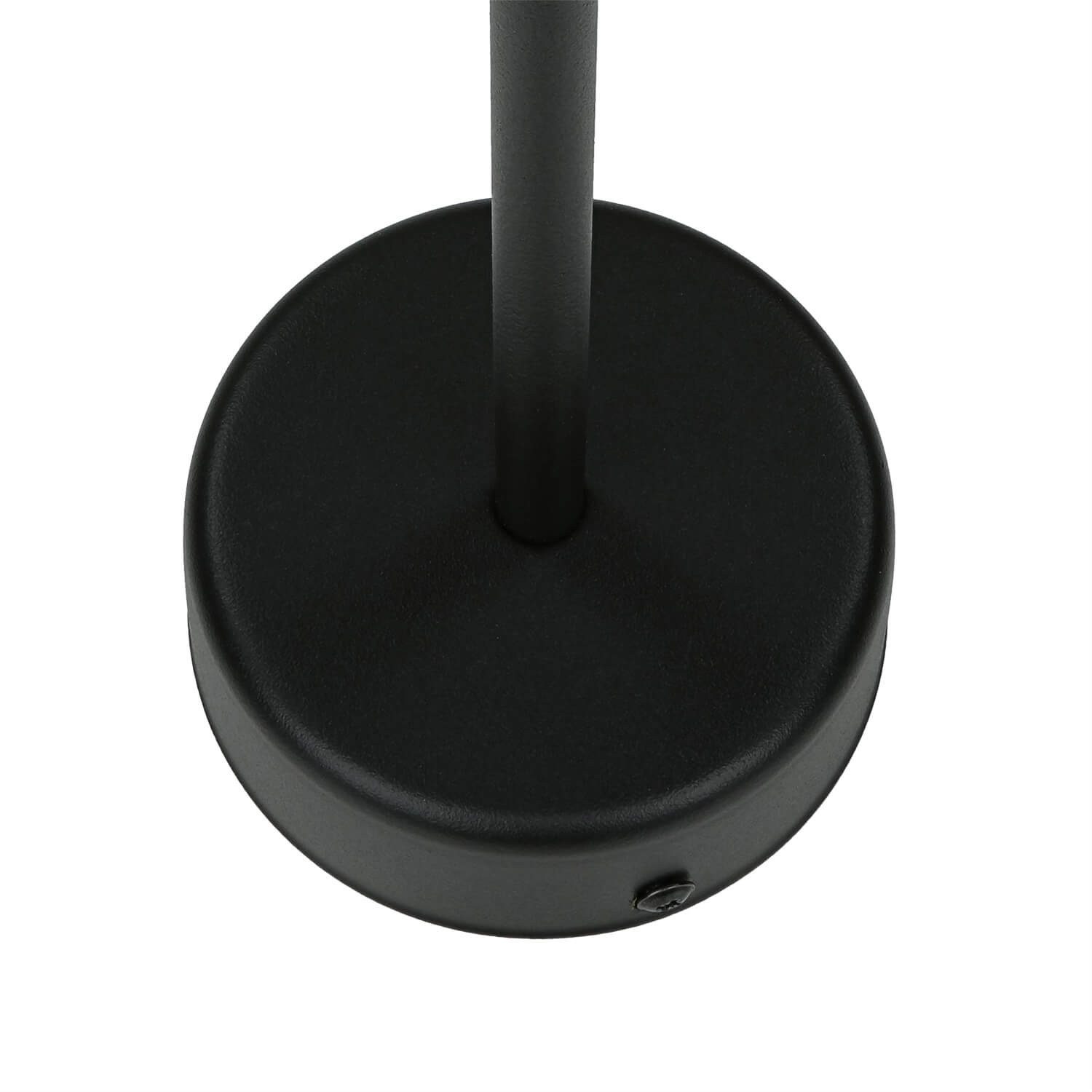 Licht-Erlebnisse Deckenleuchte EYE, ohne Leuchtmittel, Schwarze Hängelampe Metall modern Spot Flur Schlafzimmer Wohnzimmer