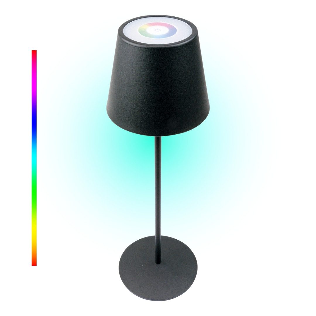 Schwaiger LED Tischleuchte OTL200 013, mit Touchpanel, IP44